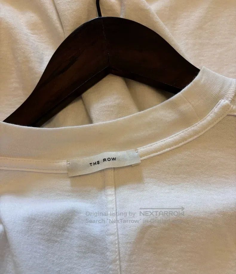 The Row The row Loose round neck and white short sleeves Size XS / US 0-2 / IT 36-38 - 5 Thumbnail
