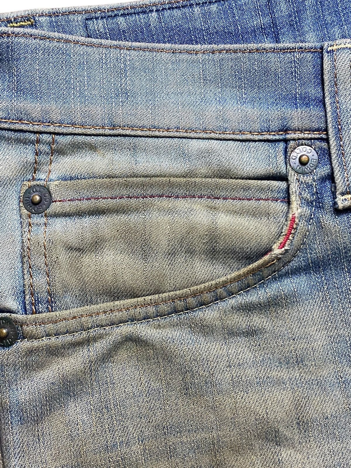 Edwin Edwin Japanese brand Grunge Distressed Jeans Size US 34 / EU 50 - 10 Thumbnail