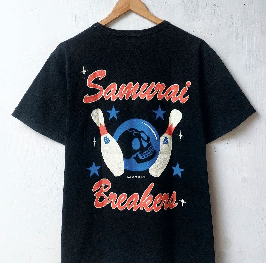 Japanese Brand × Samurai Jeans × Vintage Vintage SAMURAI JEANS TSHIRT Size US S / EU 44-46 / 1 - 4 Thumbnail