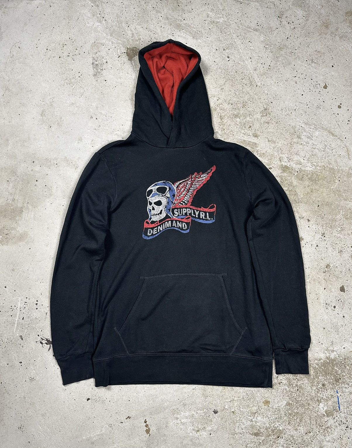 Ralph lauren skull hoodie sales