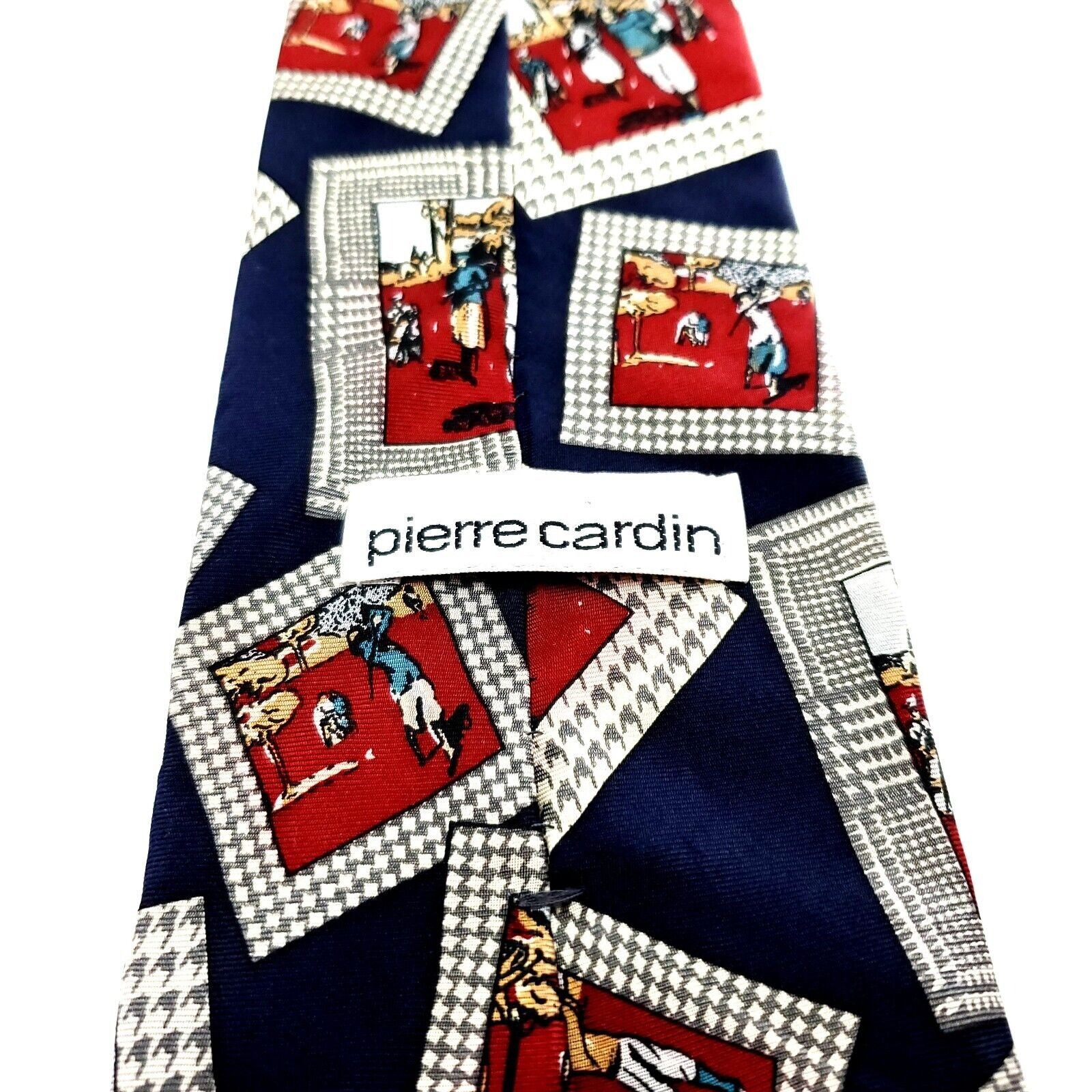 Pierre Cardin Pierre Cardin Blue Silk Tie Woven Graphic Size ONE SIZE - 4 Thumbnail