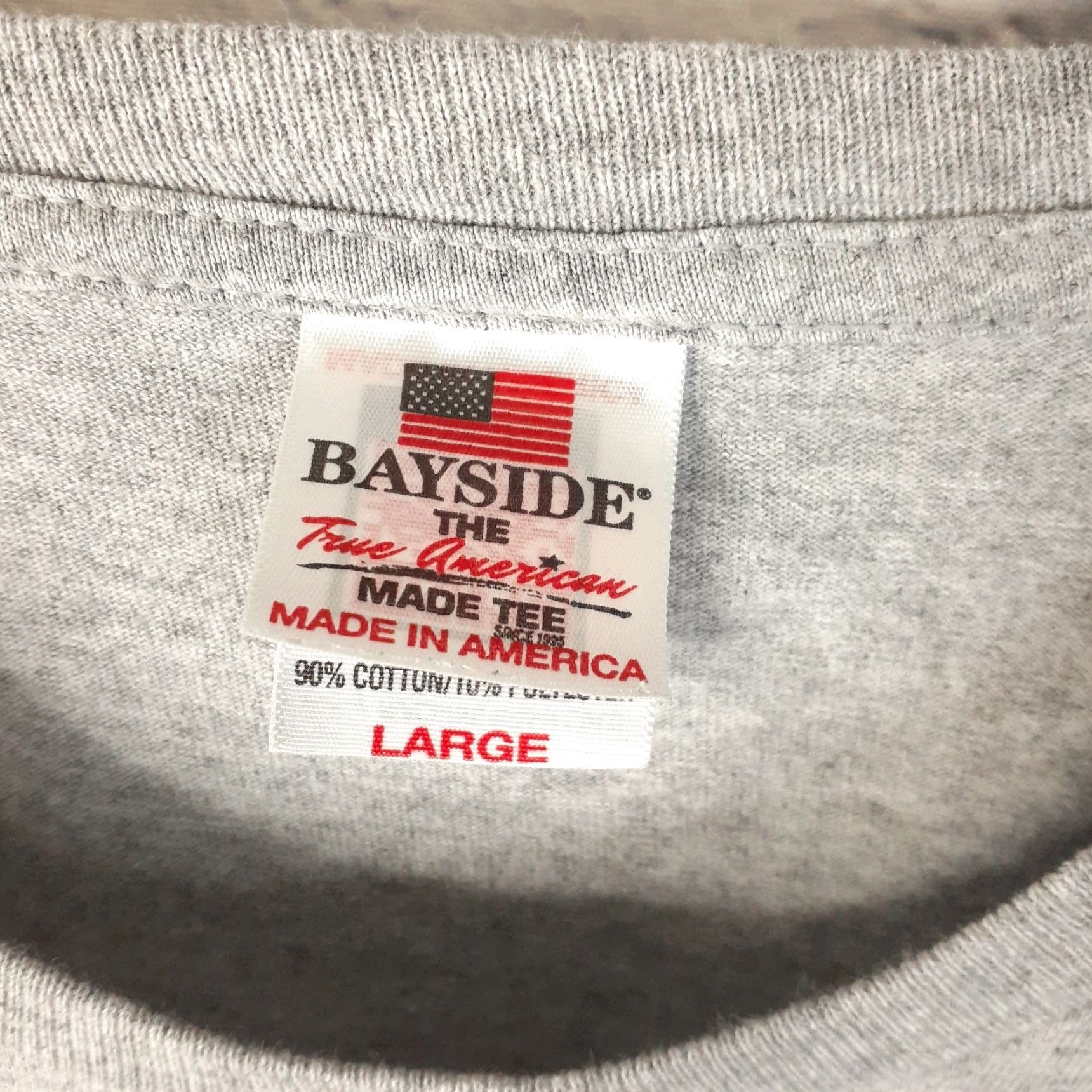 Vintage VINTAGE Bayside United States Air Force Short Sleeve T Shirt Mens Small Gray Crew Neck Military USA Shirt Size US S / EU 44-46 / 1 - 6 Thumbnail