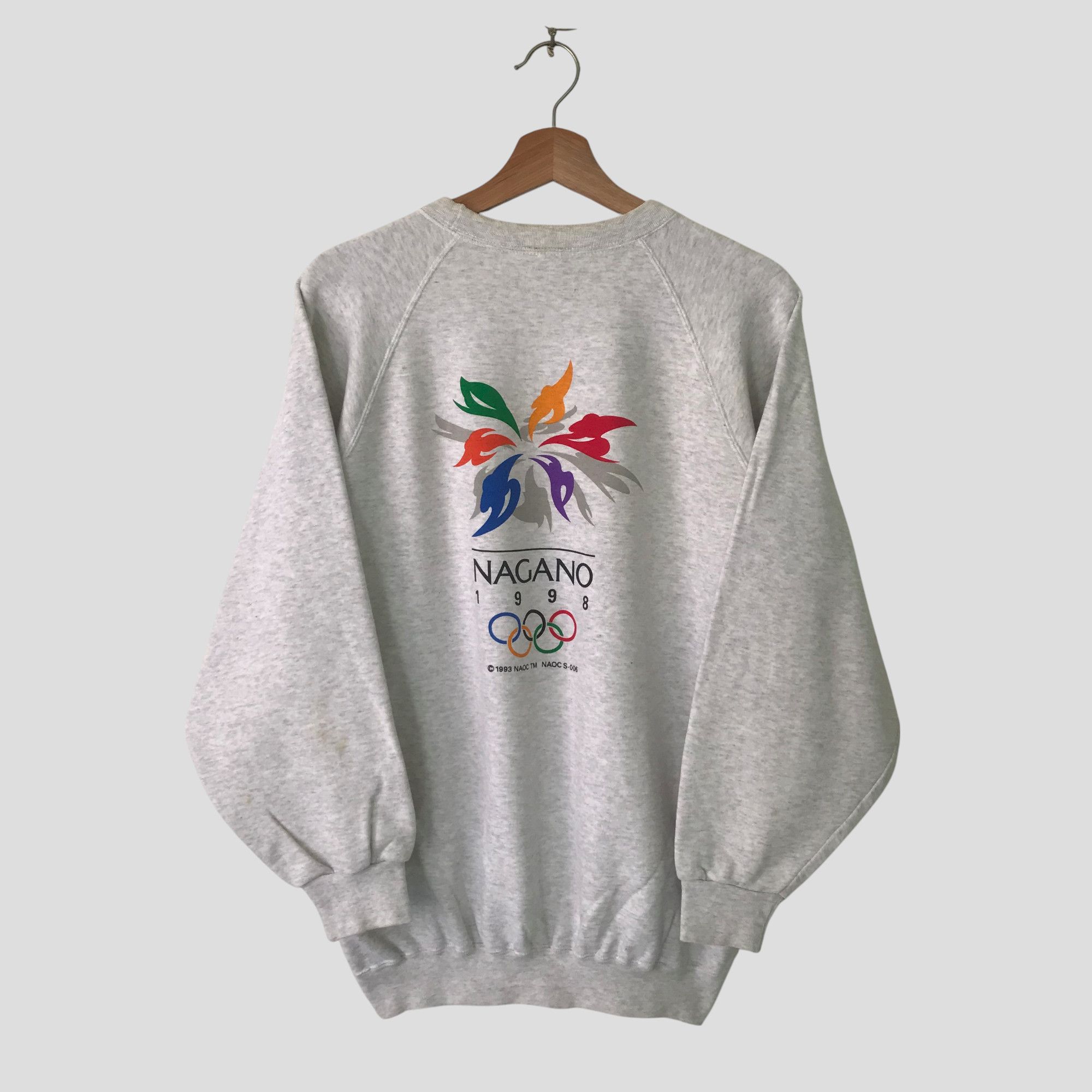 Vintage vintage nagano sweatshirt - 136 Size US M / EU 48-50 / 2 - 2 Thumbnail