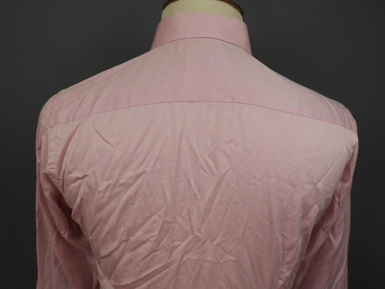 Eton Eton Pink 100% Cotton Collar Dress Shirt Size 39 Size 38R - 8 Thumbnail