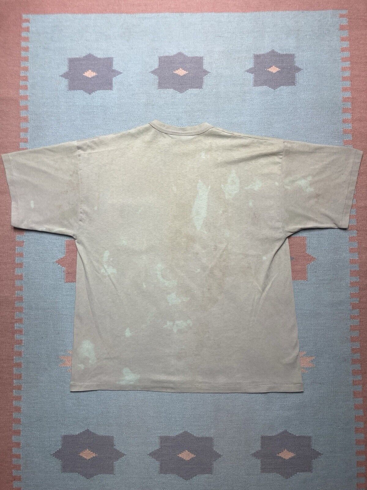 Vintage Vtg 80s pocket t shirt blank faded grunge single stitch XXL Size US XXL / EU 58 / 5 - 7 Thumbnail