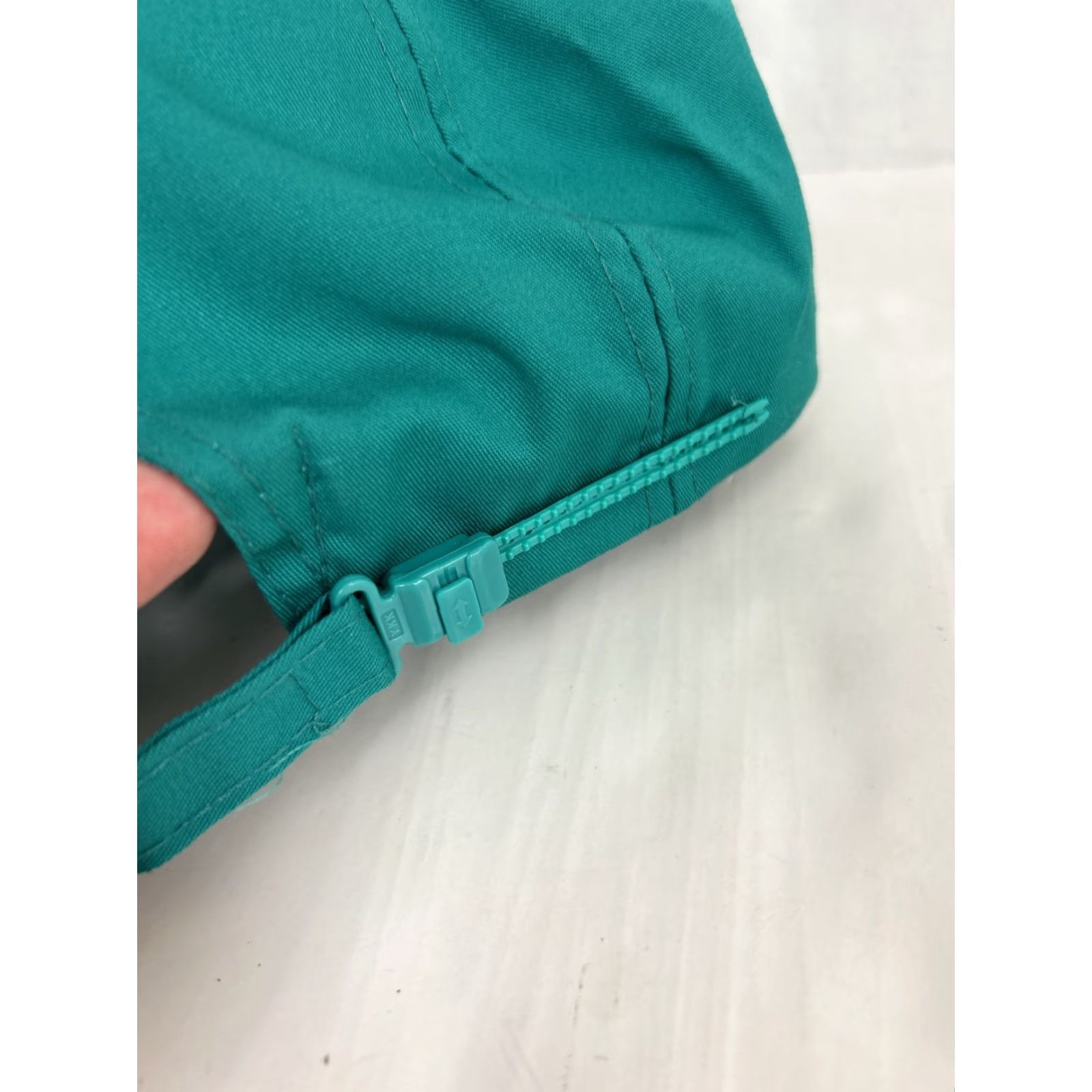 Vintage VINTAGE Nissin Baseball Cap Hat Strap Back Green Teal One Size Men US Rentals Sacramento Chord Nissin Size ONE SIZE - 6 Thumbnail