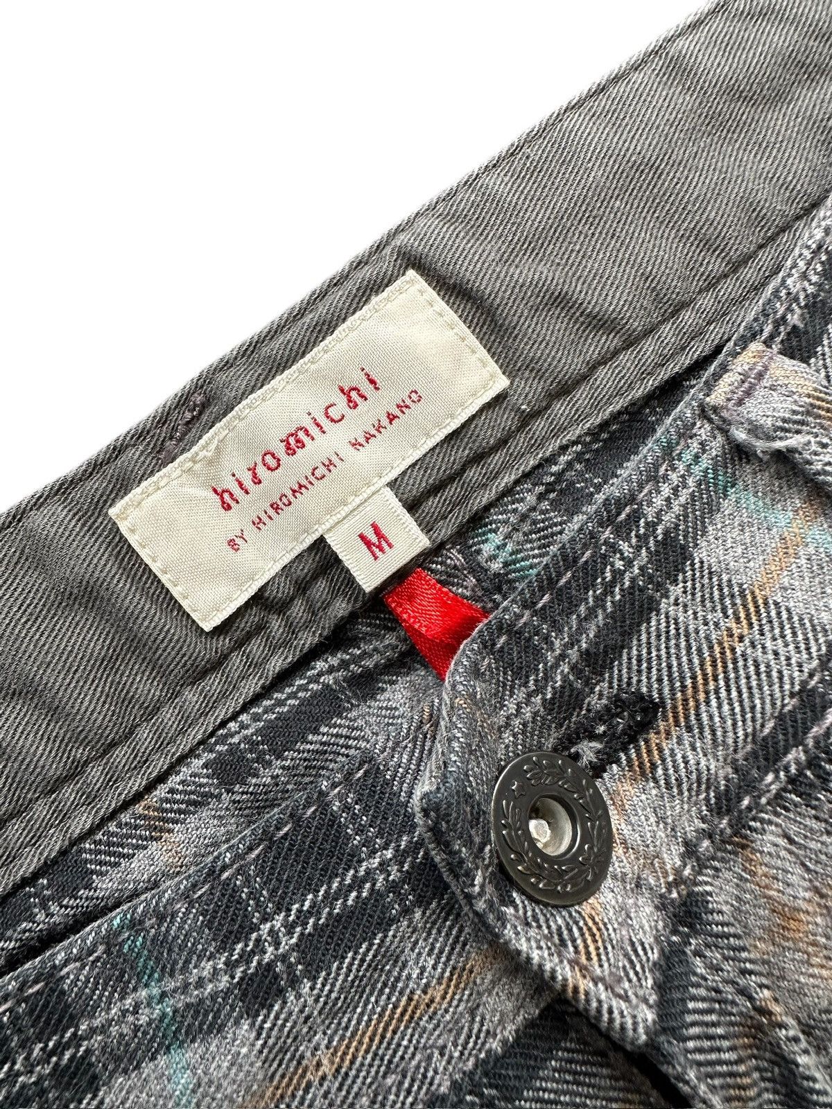 Japanese Brand 2000's Hiromichi by Hiromichi Nakano plaid pant Size US 31 - 6 Thumbnail