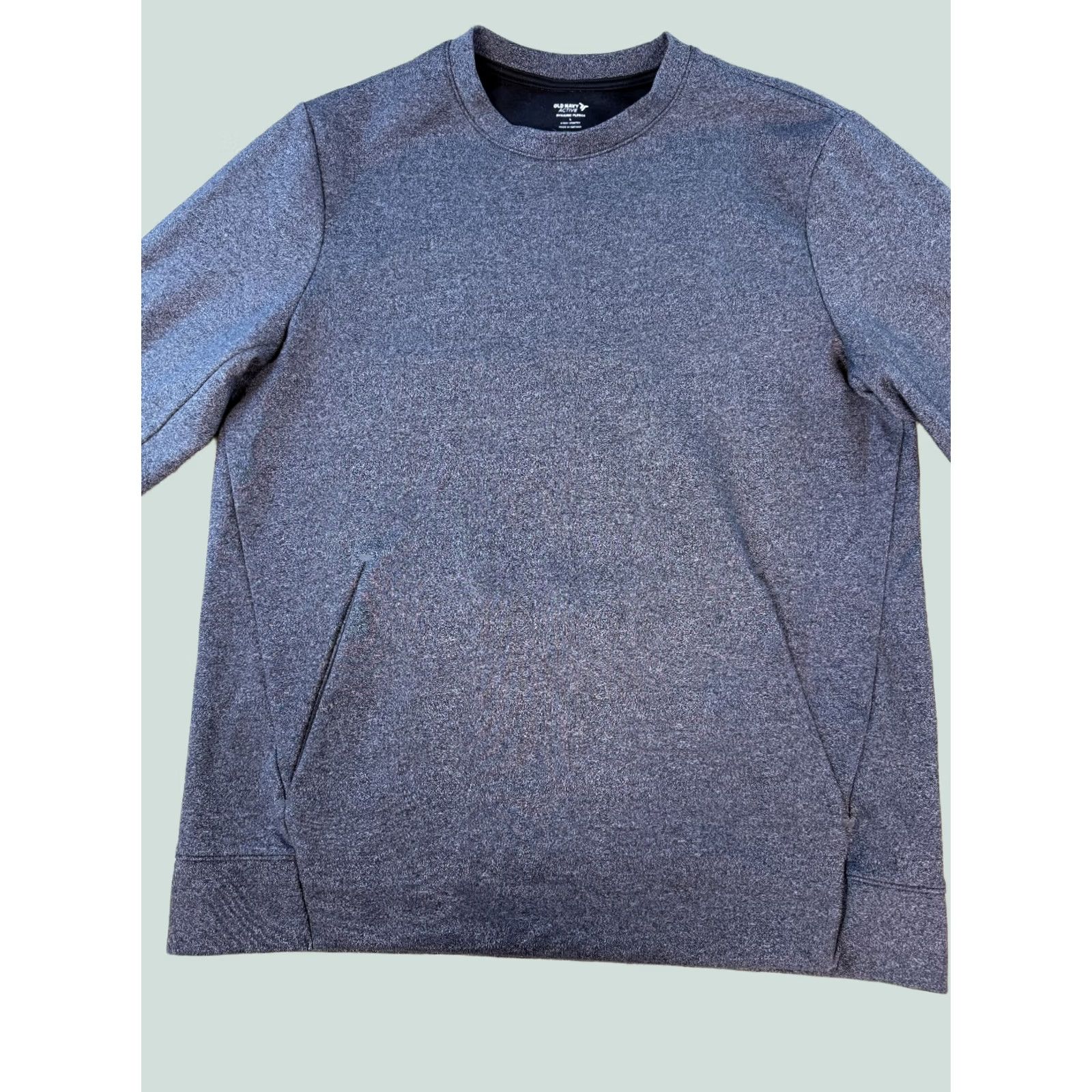 Old Navy Old Navy Sweatshirt Gray Womens L Fleece Pockets Pullover Dynamic Size L / US 10 / IT 46 - 1 Thumbnail