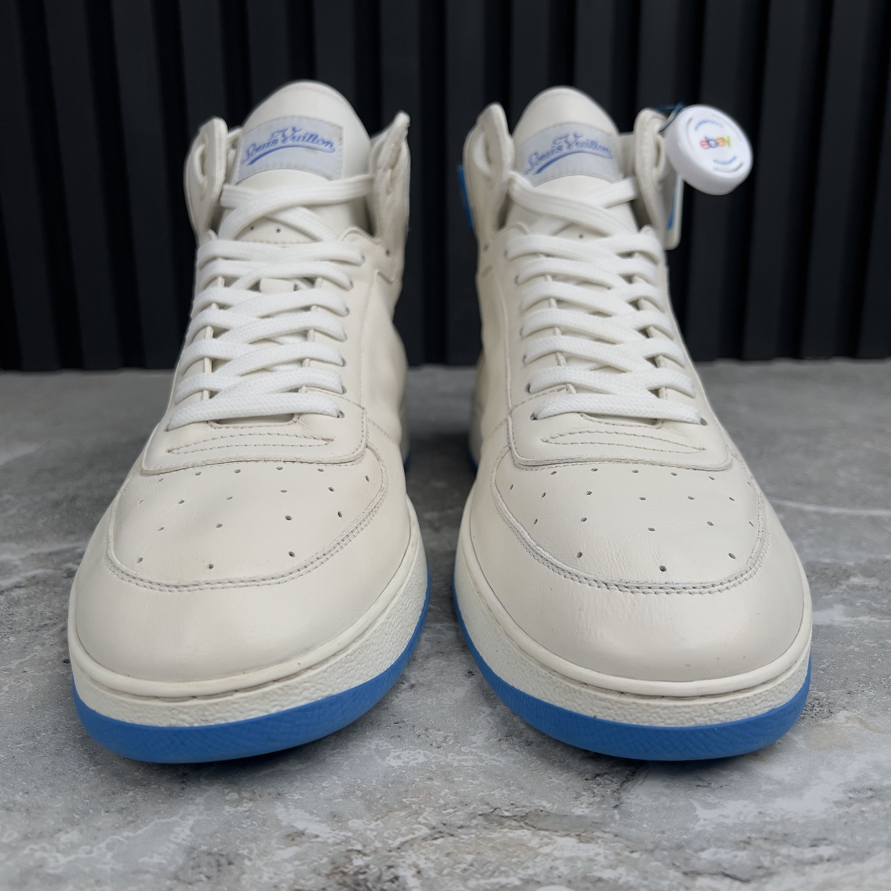 Louis Vuitton Louis Vuitton Rivoli High Top Sneakers Leather Size US 9 / EU 42 - 8 Thumbnail