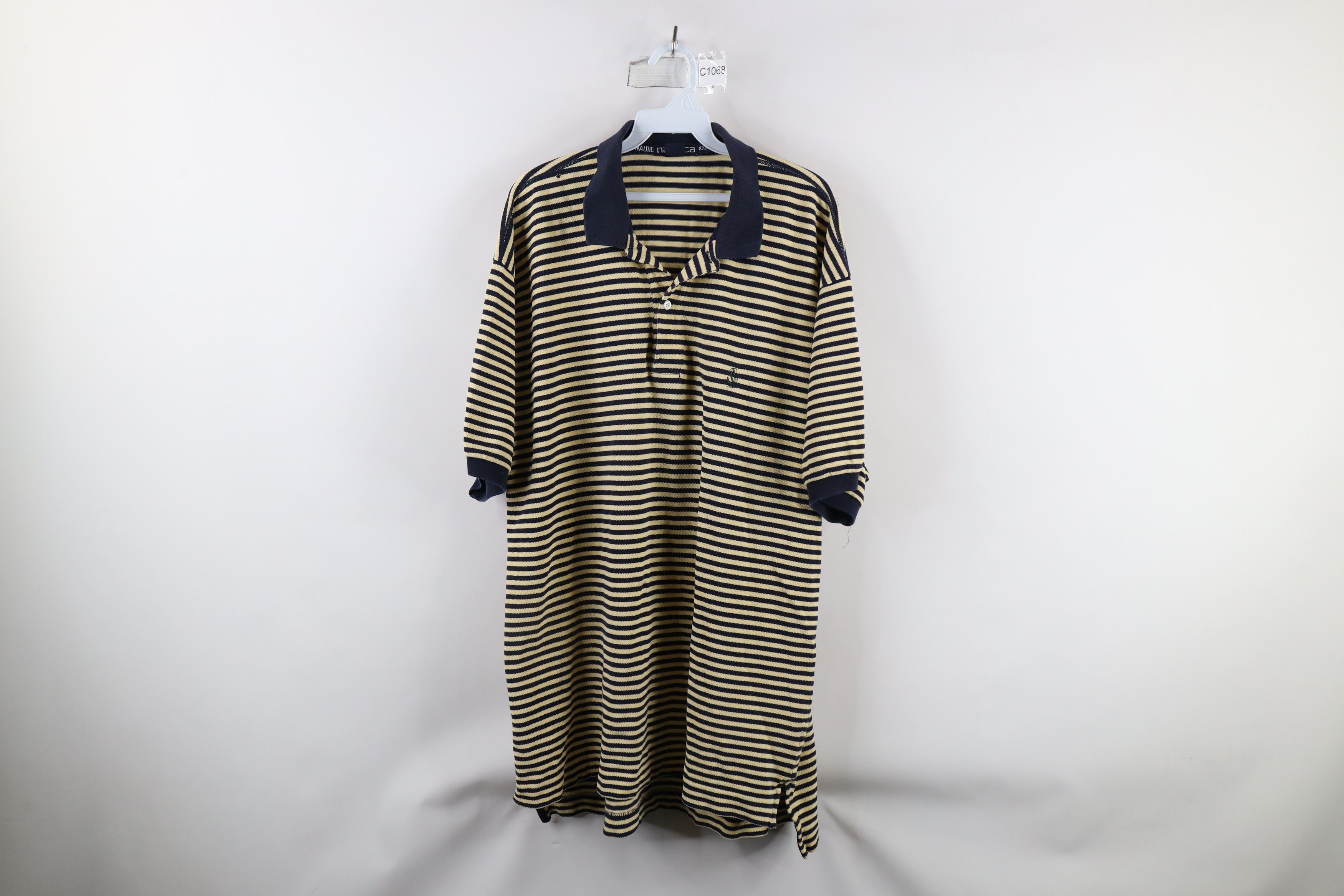 Nautica × Vintage Vintage 90s Nautica Sailing Collared Polo Shirt Cotton Size US XXL / EU 58 / 5 - 1 Thumbnail