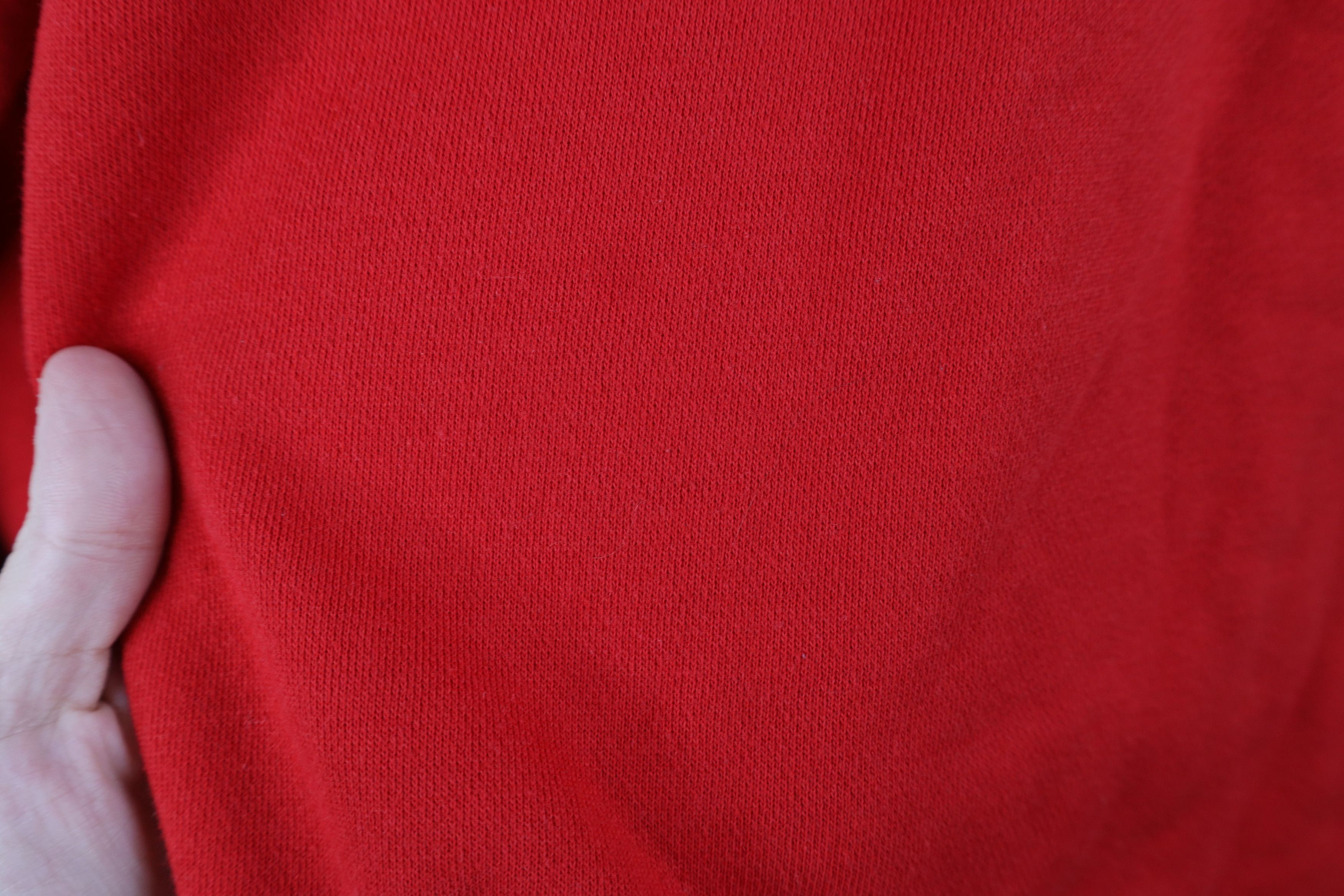 Harrods × Vintage Vintage 90s Harrods Spell Out London Crewneck Sweatshirt Red Size US XL / EU 56 / 4 - 7 Thumbnail