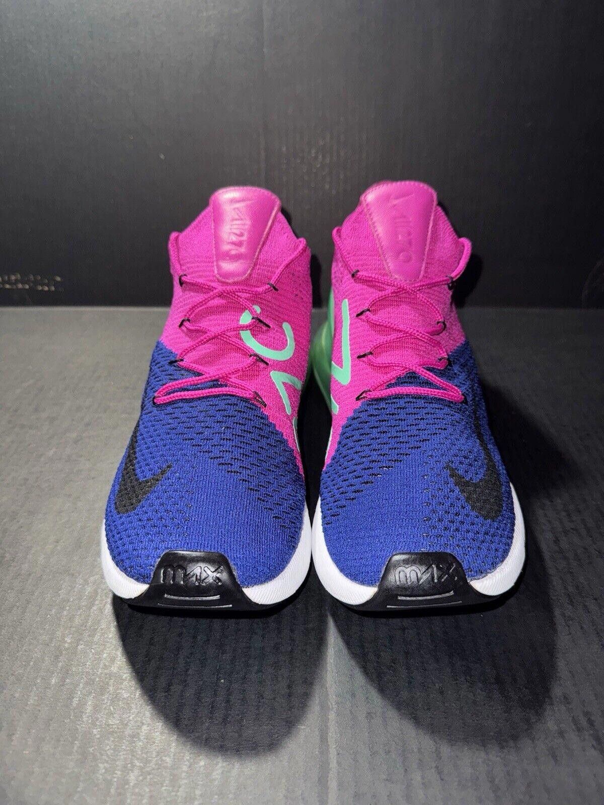 Nike Nike Men's Air Max 270 FlyKnit Fuchsia AO1023-401 Sz 11 Size US 11 / EU 44 - 3 Thumbnail