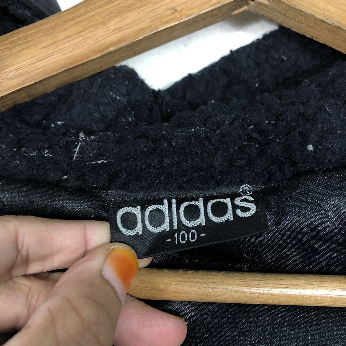 Adidas 📌Vintage Wool Zipper Jacket Adidas Big Logo Embroidery Size US M / EU 48-50 / 2 - 21 Thumbnail