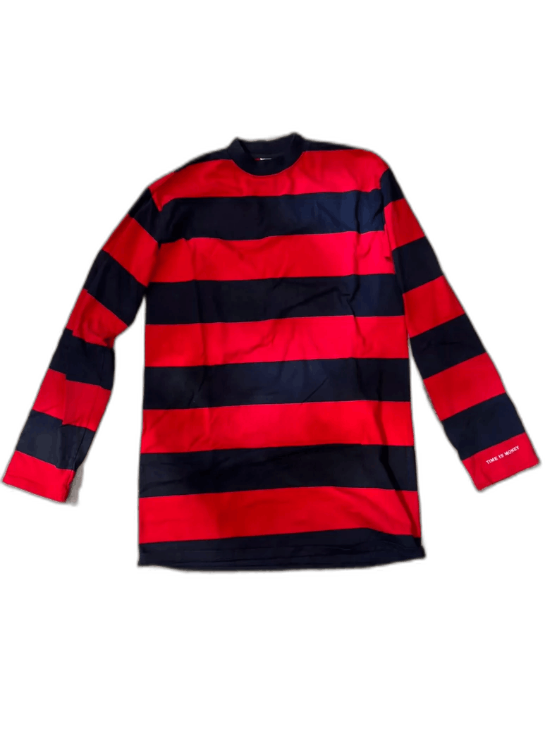 vetements long sleeve striped tee shirt