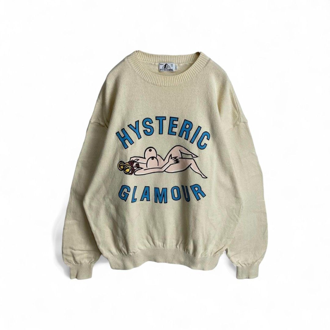 Vintage Y2K Hysteric Glamour Sweater. top Wool Sweater Size Medium