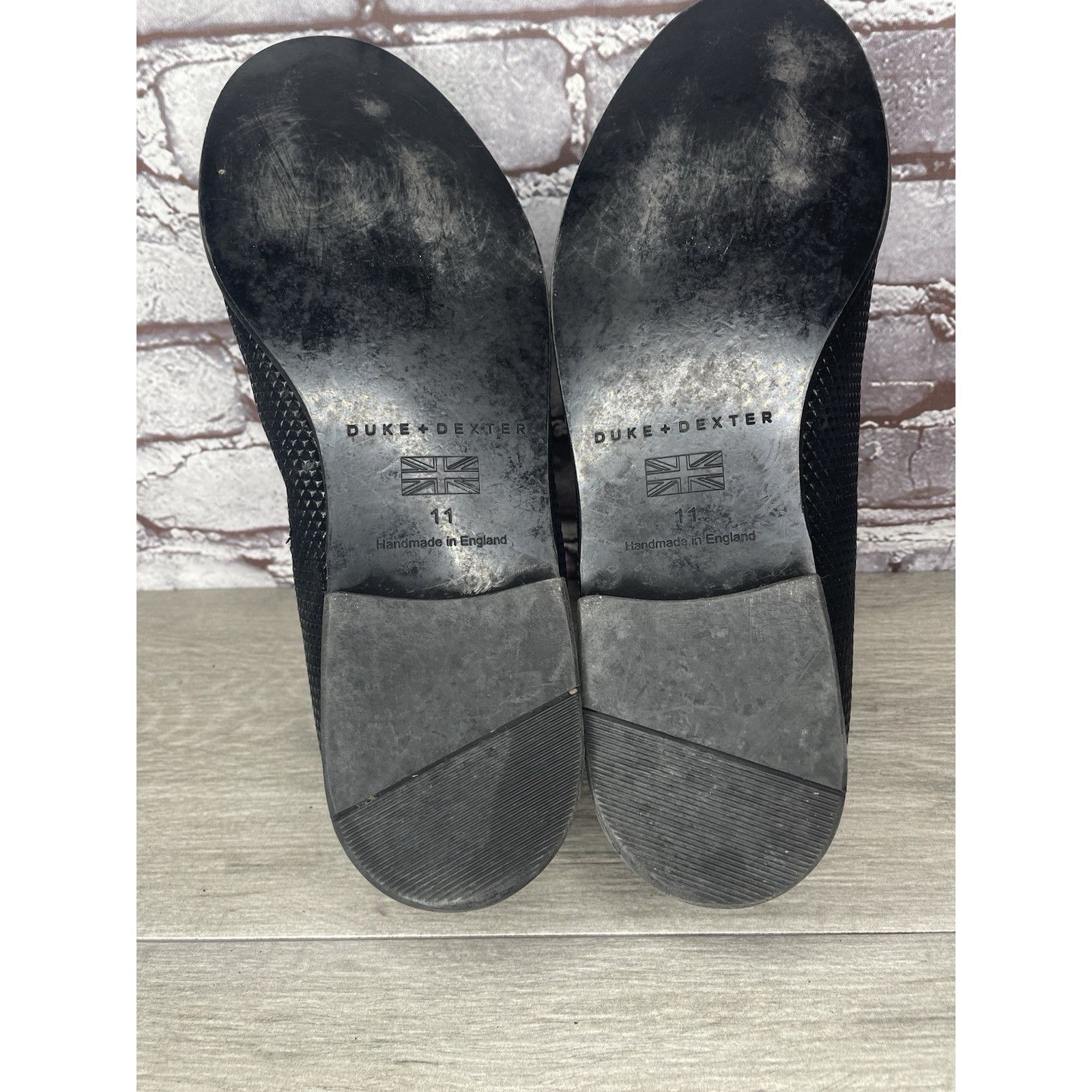DUKE + DEXTER Duke + Dexter Suede Loafers Handmade in England Slip On Shoe Size US 11 / EU 44 - 17 Thumbnail