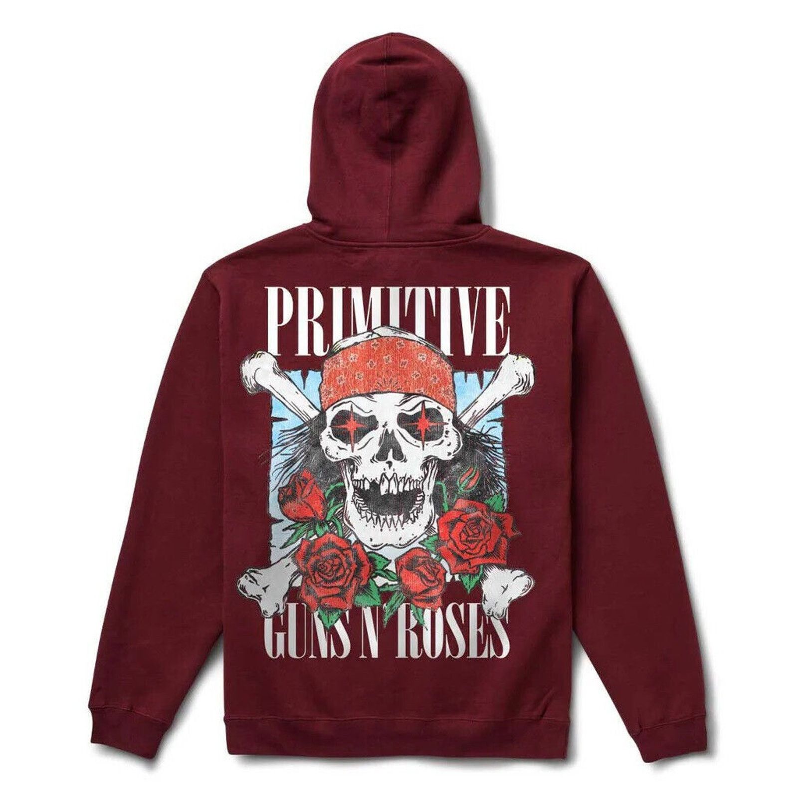 Primitive Skate X Guns N' Roses Streets Hoodie Sweatshirt
