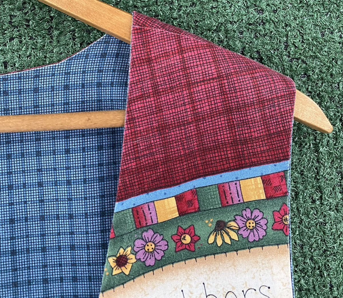 Vintage VTG 90’s Handmade Backyard Friends Cats Double Sided Vest XL Size XL / US 12-14 / IT 48-50 - 7 Thumbnail