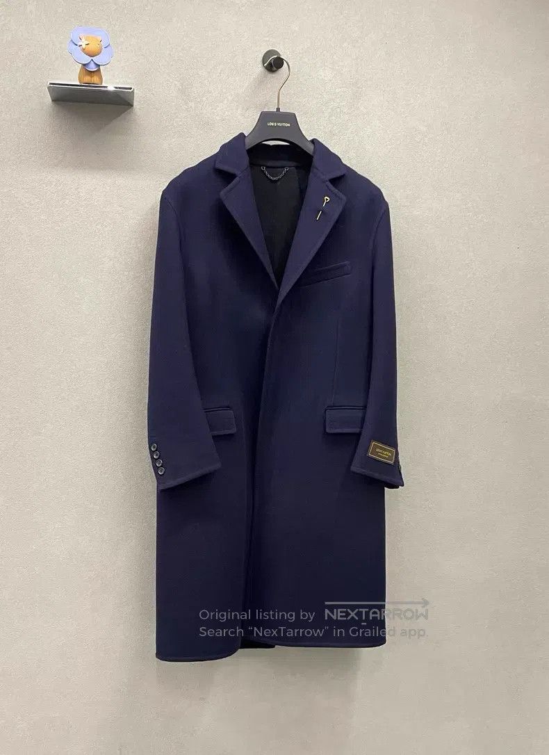 Louis Vuitton Louis Vuitton Dark Blue Coat Size US M / EU 48-50 / 2 - 3 Thumbnail