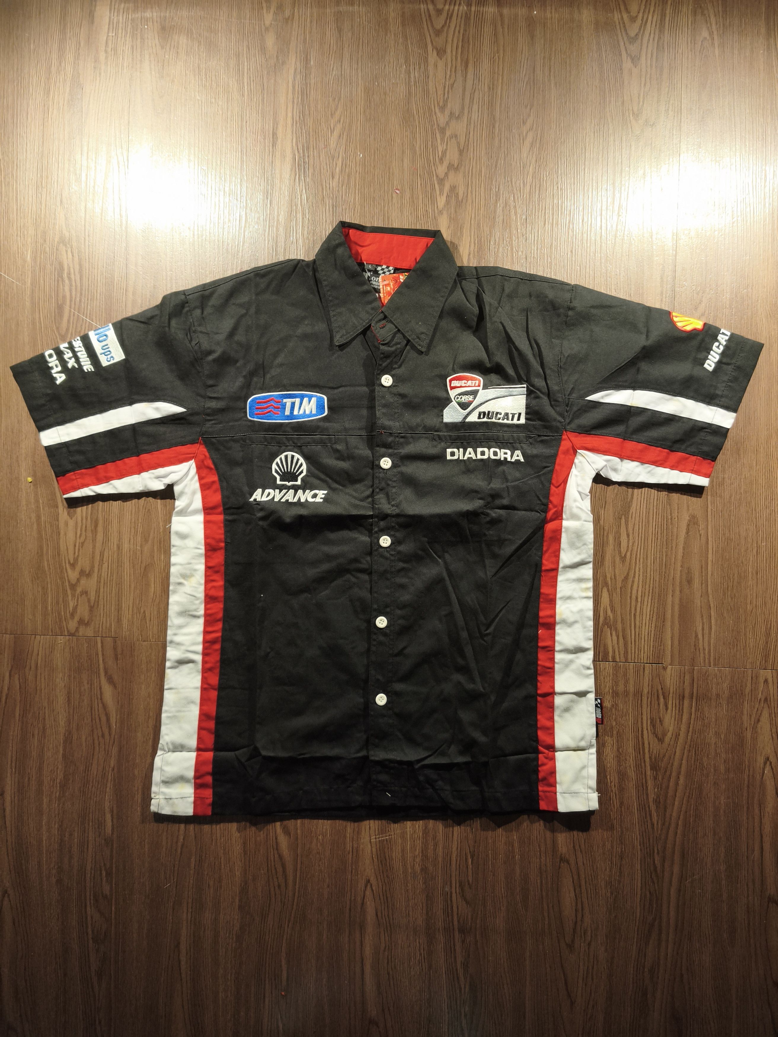 Ducati [BNWT] DUCATI CORSE MOTO GP Racing Workshirt Size US M / EU 48-50 / 2 - 1 Thumbnail