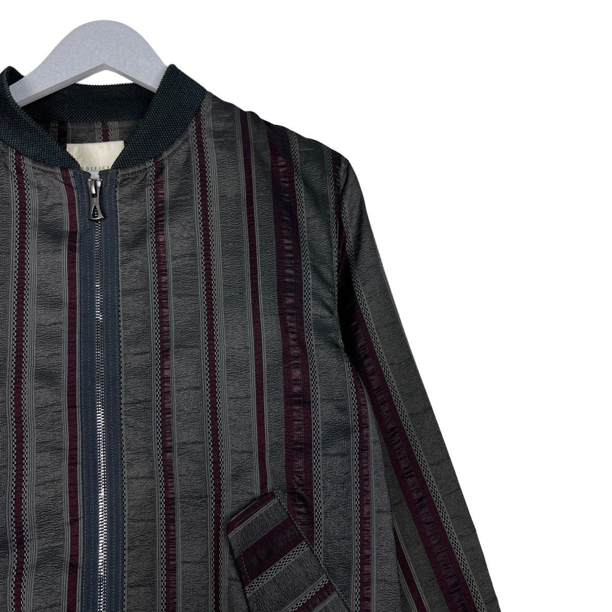 Edifice Japan 🔥 EDIFICE DEPUIS JAPAN STRIPE BLOUSON JACKET Size US S / EU 44-46 / 1 - 6 Thumbnail