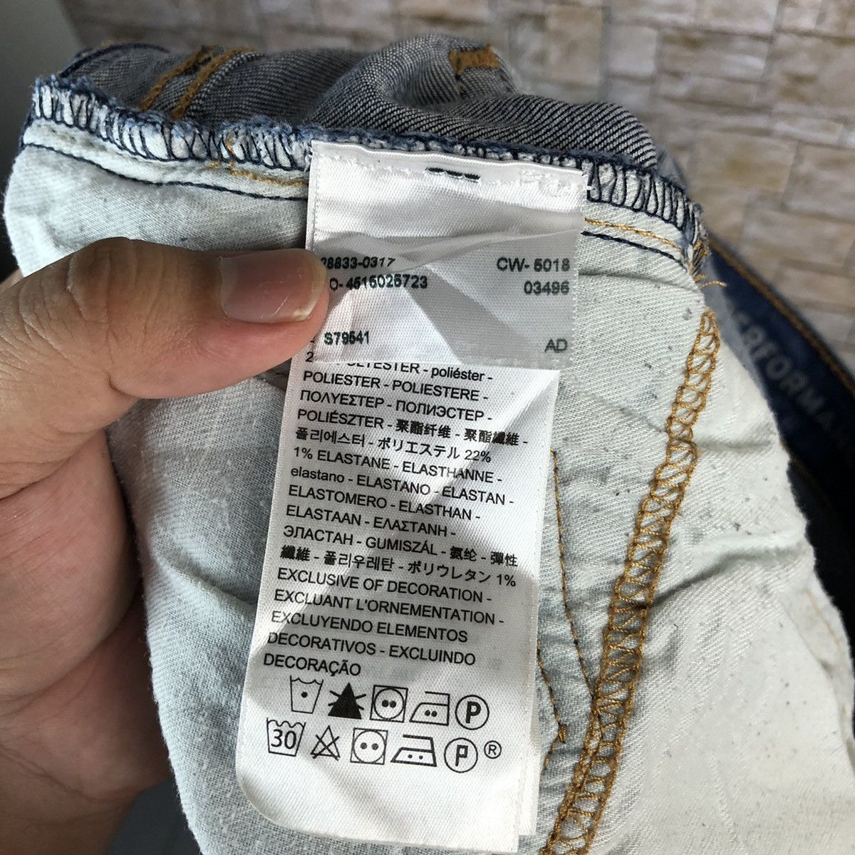 512 Levis Blue denim Jeans #7566