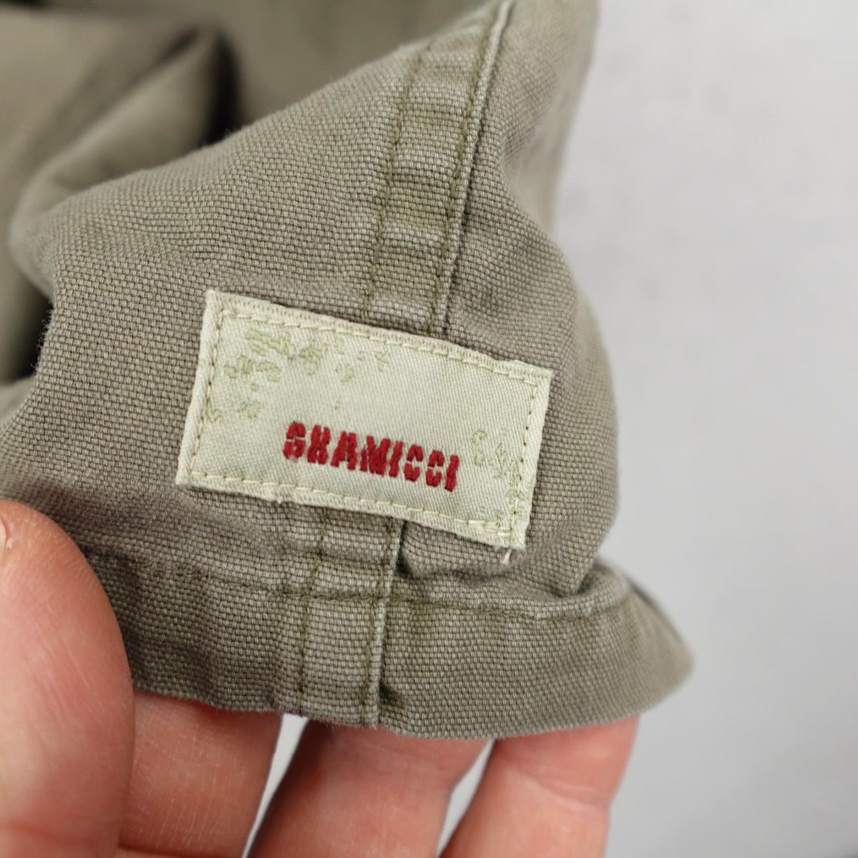 Gramicci VINTAGE? No, but we should include Gramicci Shirt Men XL Green Canvas Button-Up Roll Tab Outdoors Hiking Pockets Long Sleeve Cotton Shirt Mens XL Size US XL / EU 56 / 4 - 6 Thumbnail