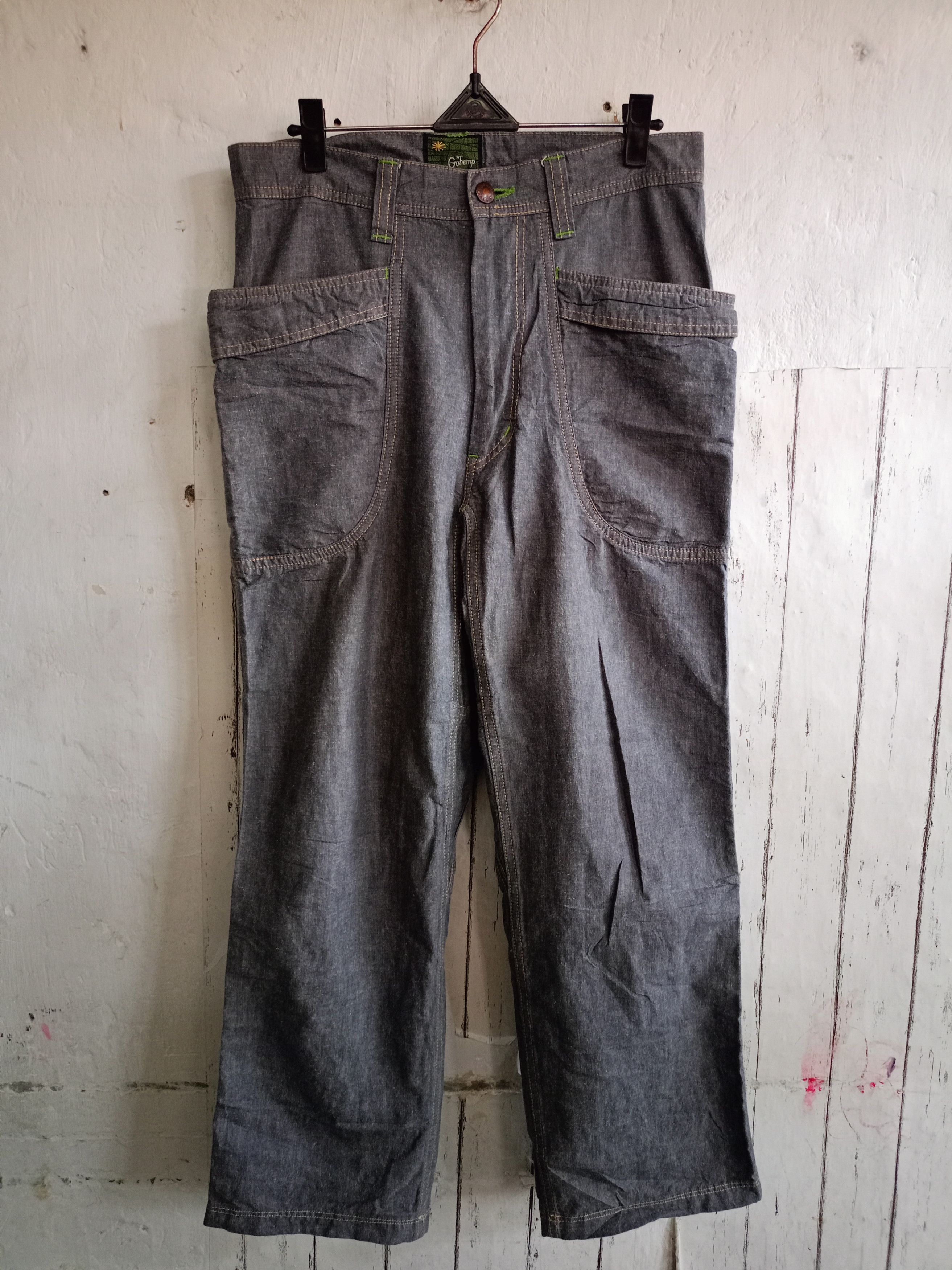 2000s Gohemp Big Pocket Denim Pants