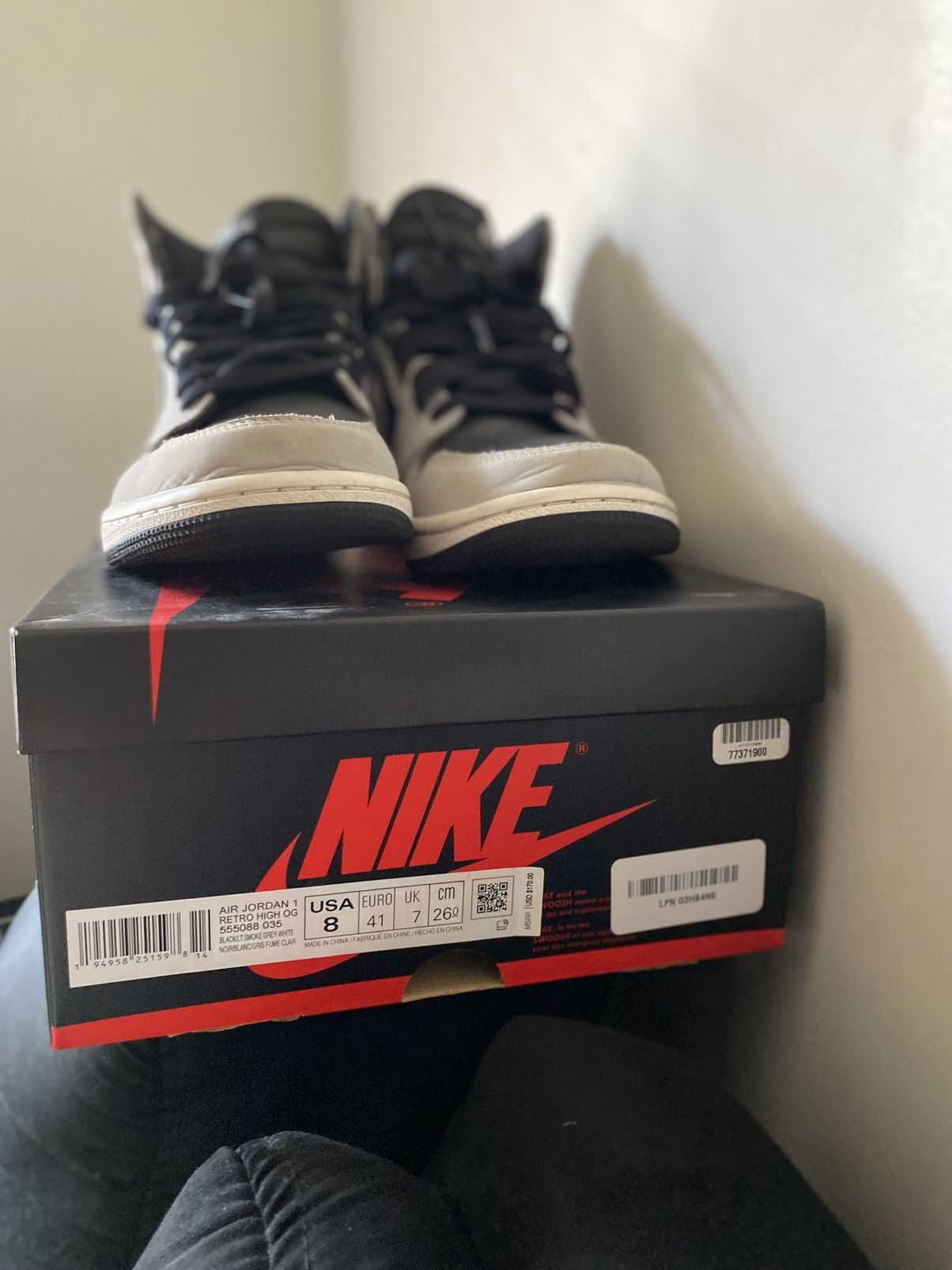 Jordan Brand × Nike Air Jordan 1 retro shadow 2.0 High Size US 8 / EU 41 - 6 Thumbnail