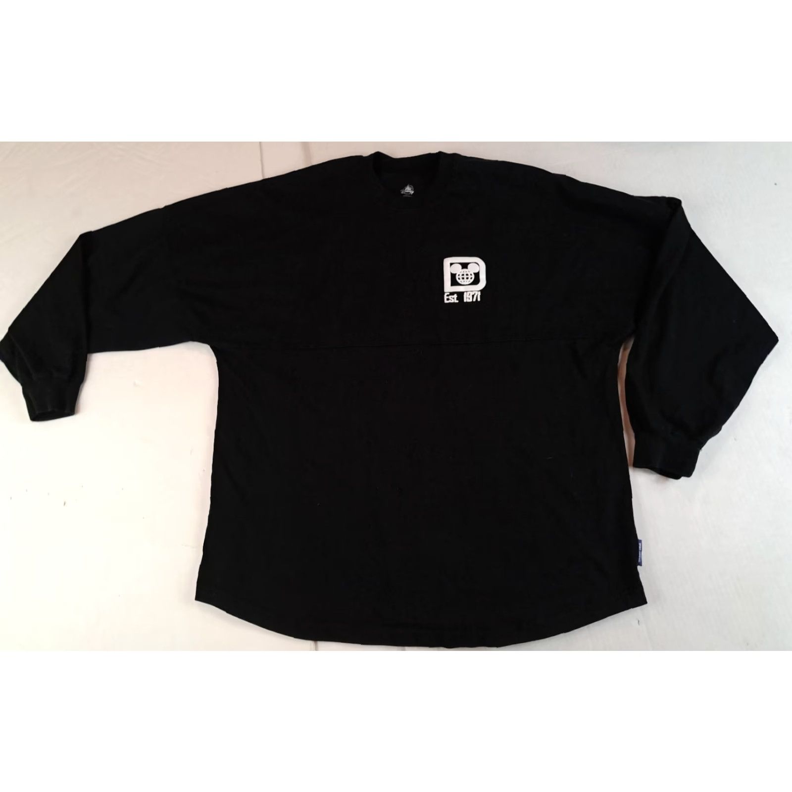 Disney **VINTAGE Mickey Mouse Black Long Sleeve T-Shirt Spirit Jersey** User: **VINTAGE Mickey Mouse Black Long Sleeve Shirt Spirit Jersey** Size US L / EU 52-54 / 3 - 2 Thumbnail
