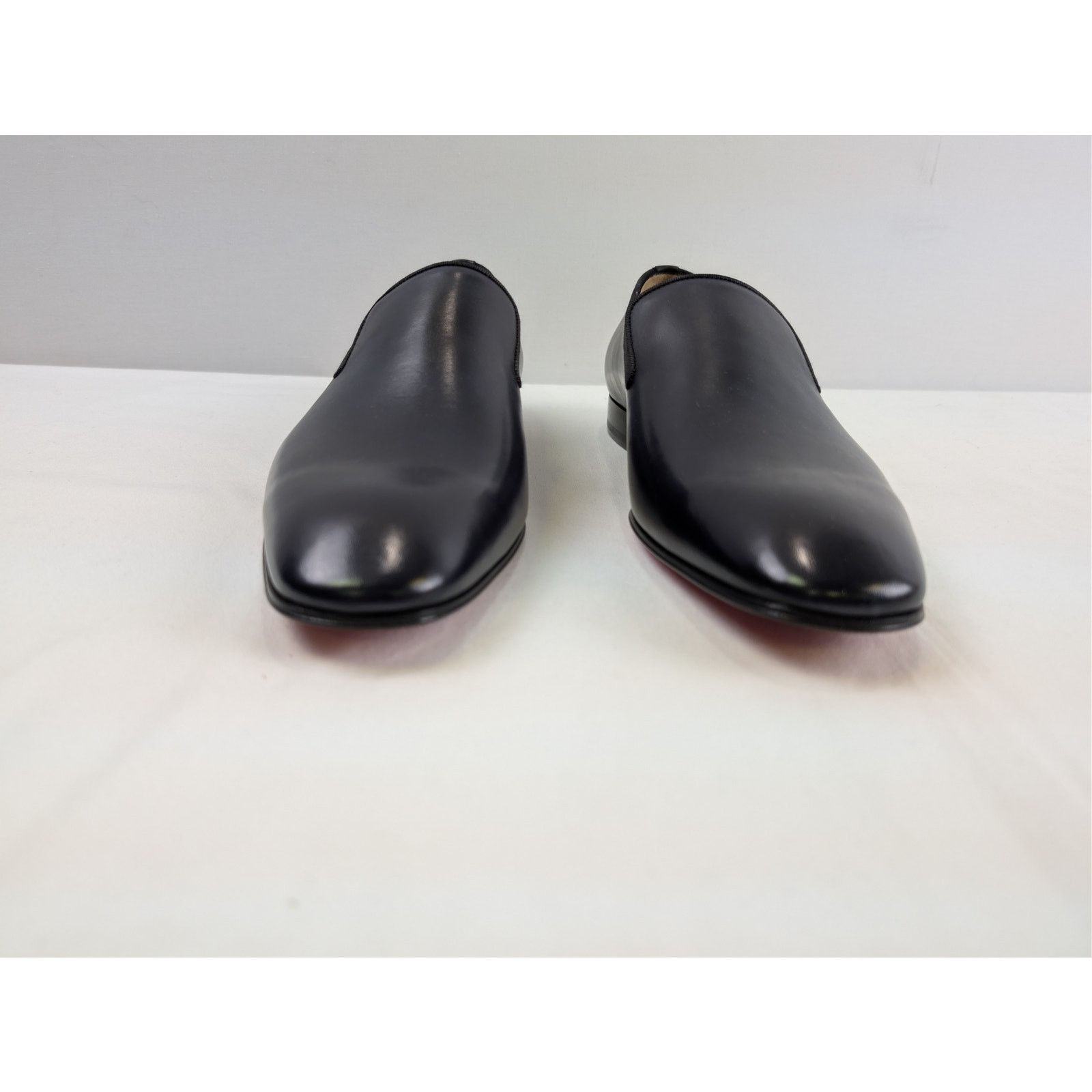 Christian Louboutin o1rshd1 smooth calf leather Dandelion loafer Shoe Boots Navy Size US 10.5 / EU 43-44 - 9 Thumbnail