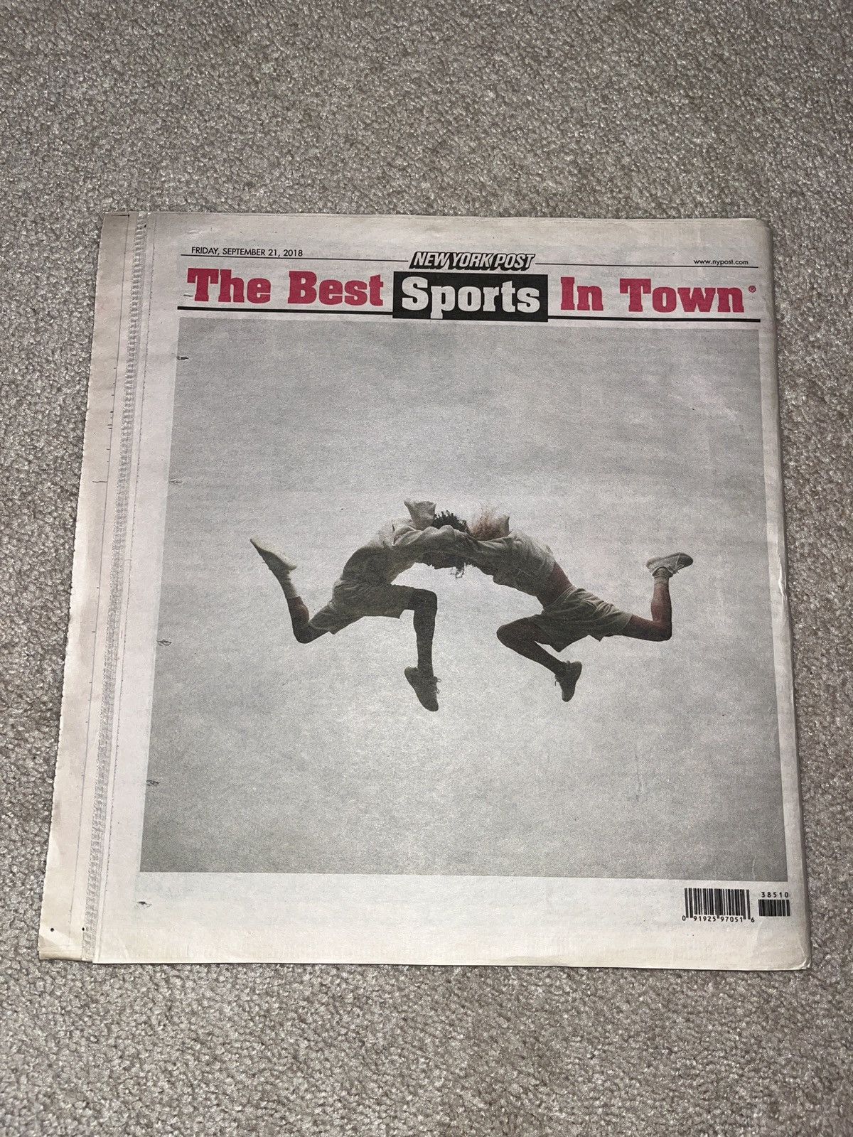 Kanye West Kanye West Yeezy newspaper New York post framed Size ONE SIZE - 1 Thumbnail