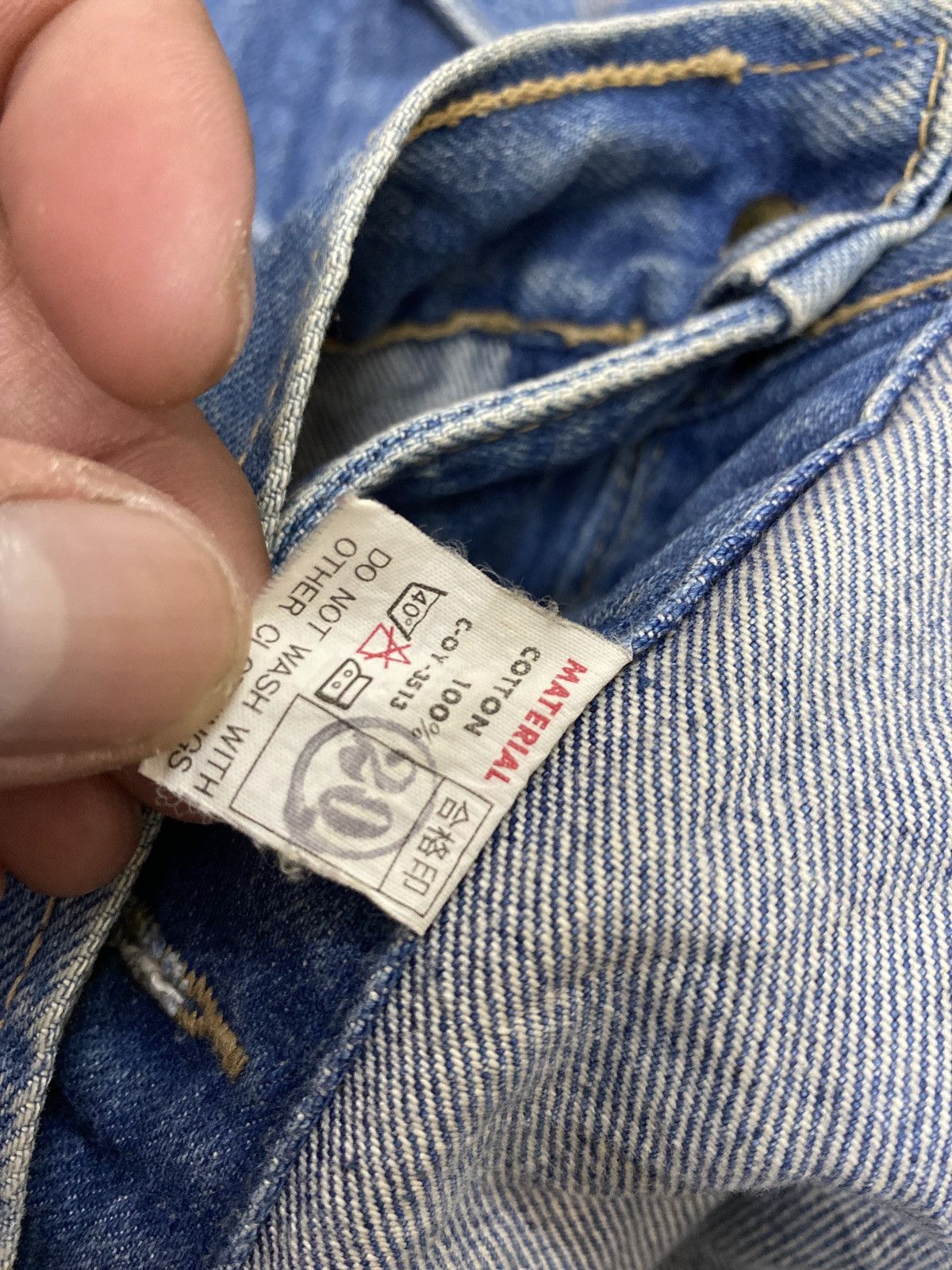 Big John × Vintage Vtg Big John Denim Jacket Size US S / EU 44-46 / 1 - 13 Thumbnail