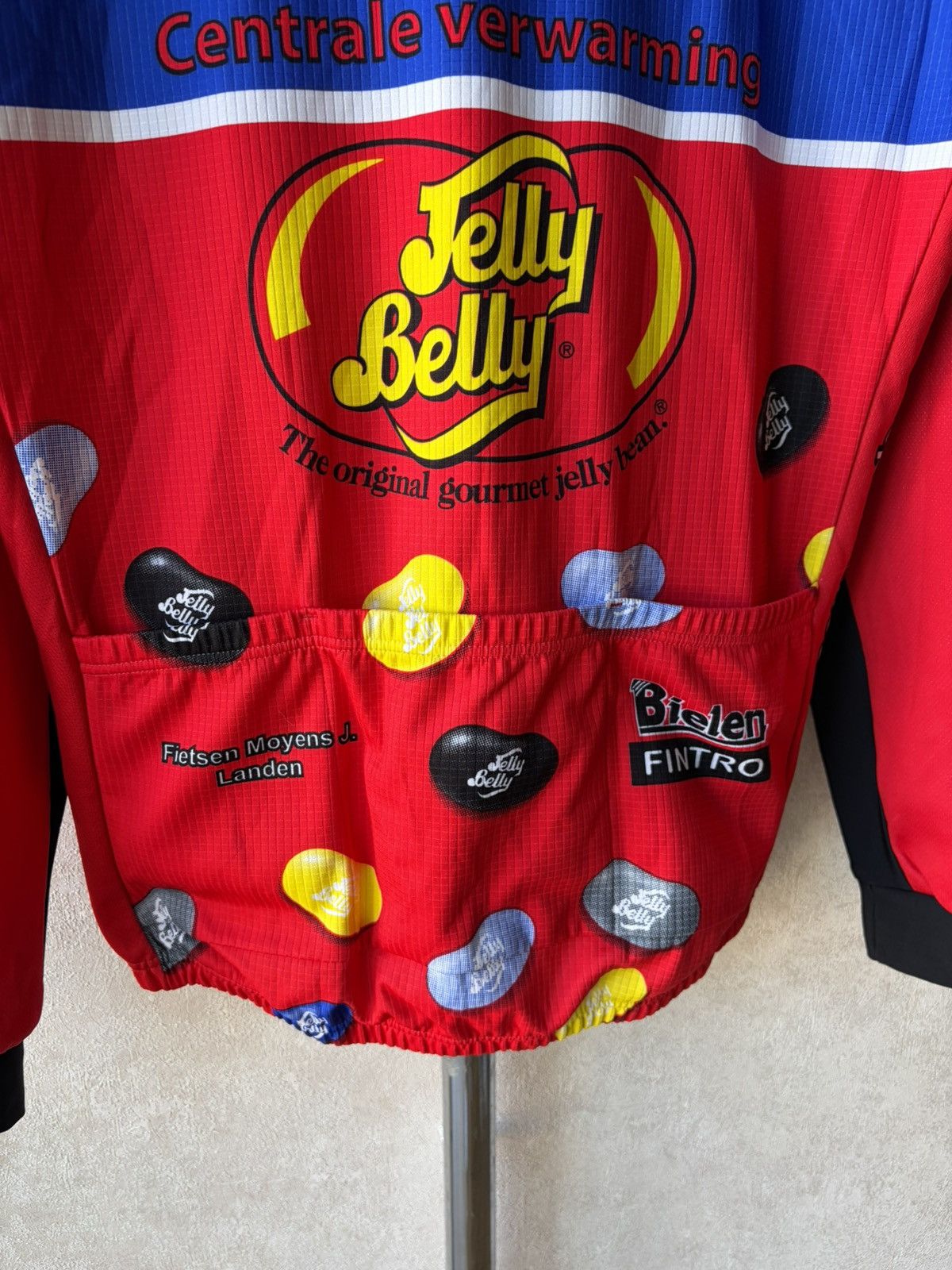 Vintage Vermarc Sport Bike Velo Jersey Jelly Belly Pro Cycling Team Size US M / EU 48-50 / 2 - 4 Thumbnail