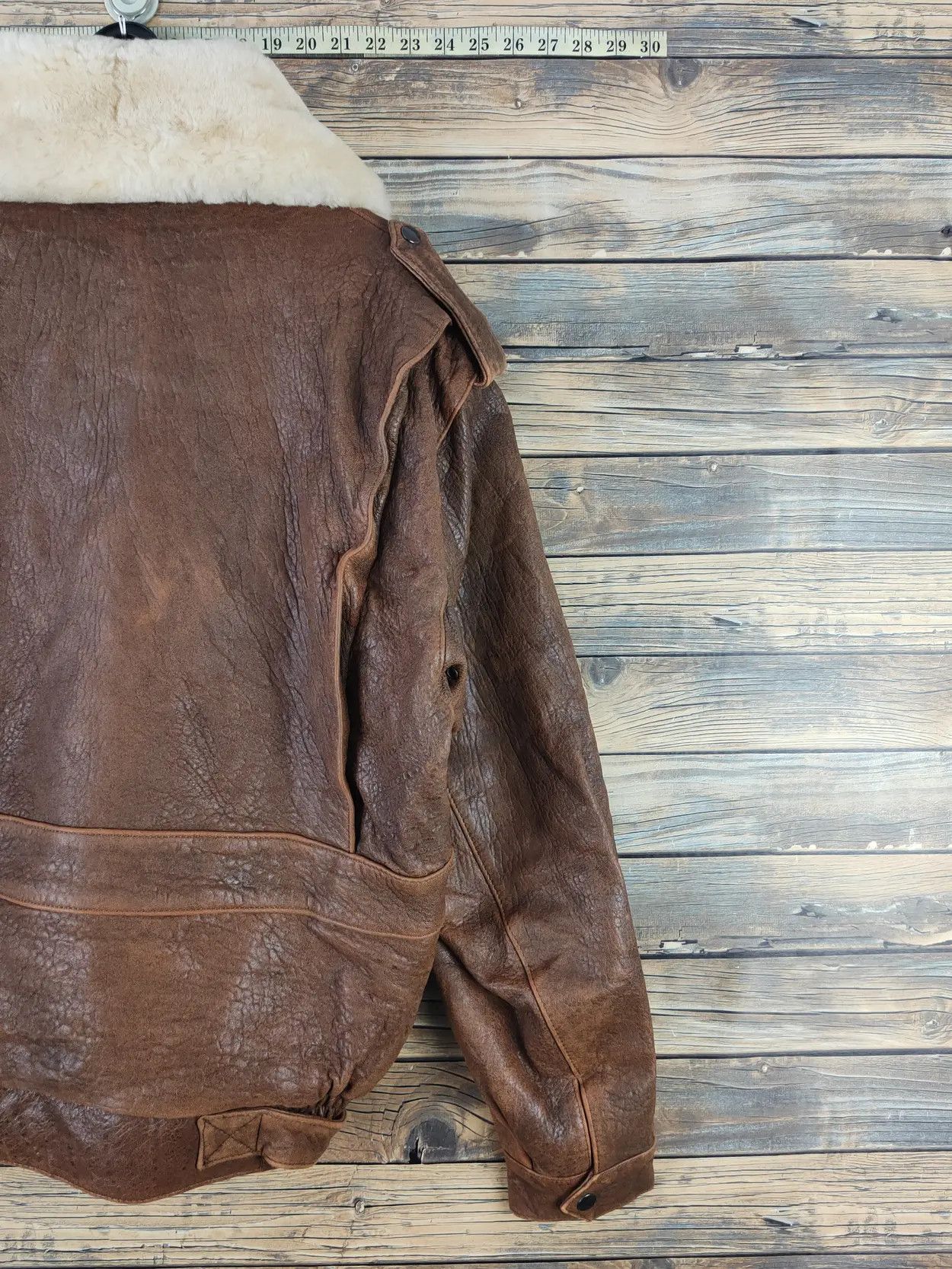 Vintage DL Bravery Chieftain Brown vintage Leather Jackets #W2260 Size US L / EU 52-54 / 3 - 10 Thumbnail