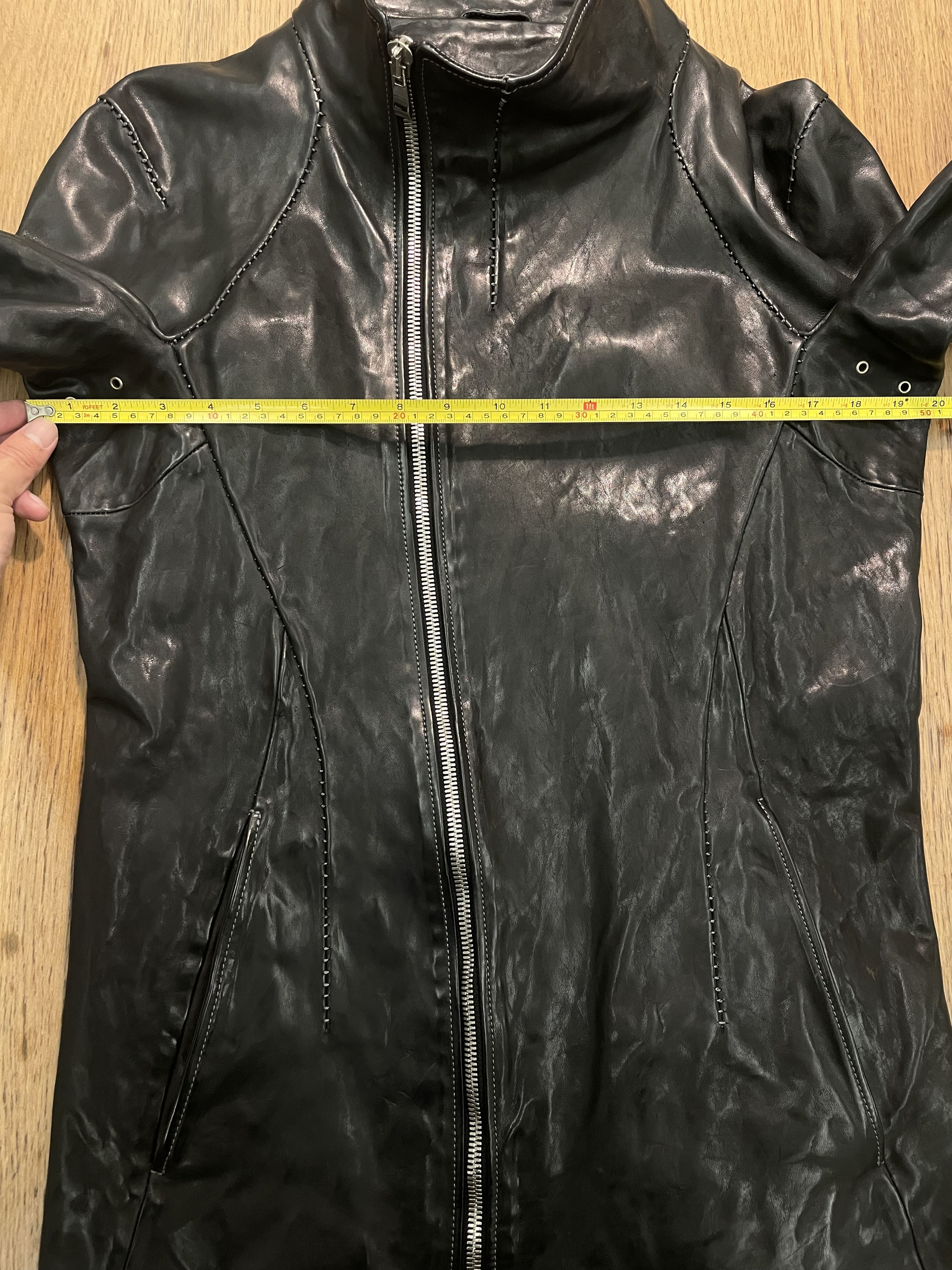 Incarnation Bias zip darts shoulder horse leather jacket Size US S / EU 44-46 / 1 - 9 Thumbnail