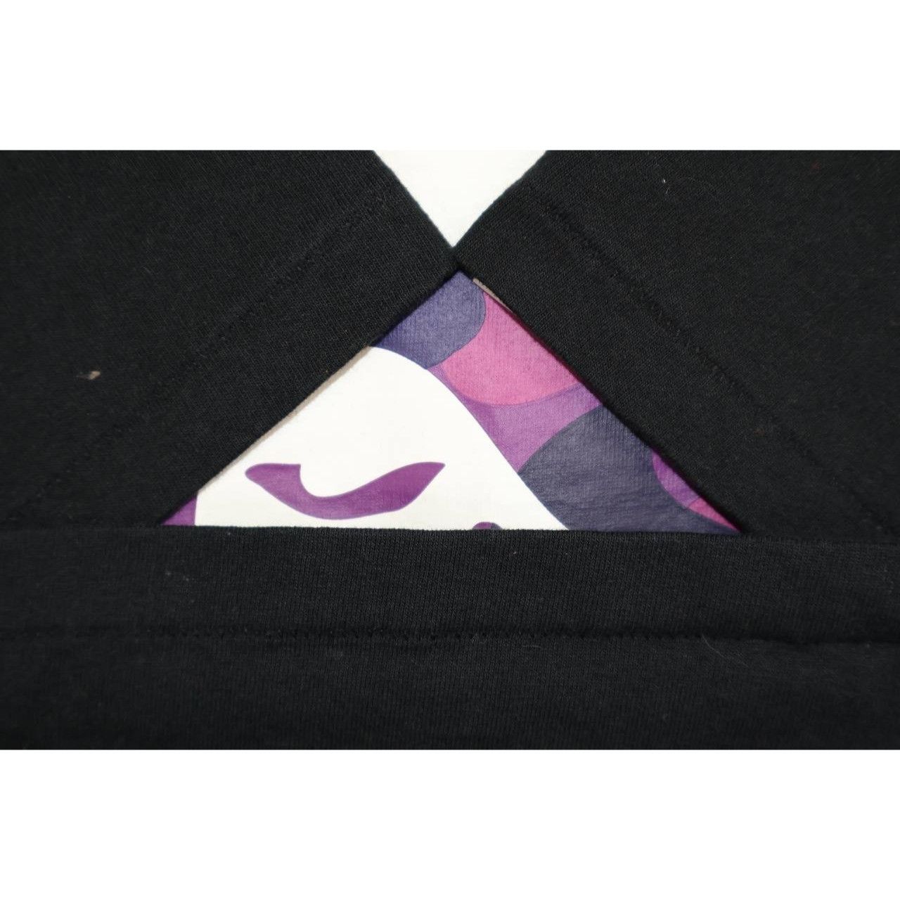 Vintage BAPE A Bathing Ape Purple Camo Big Ape Head T-Shirt Size US S / EU 44-46 / 1 - 5 Thumbnail