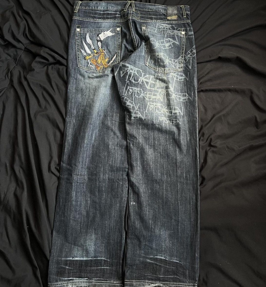 Vintage vintage y2k miskeen baggy pants Size US 40 / EU 56 - 3 Thumbnail