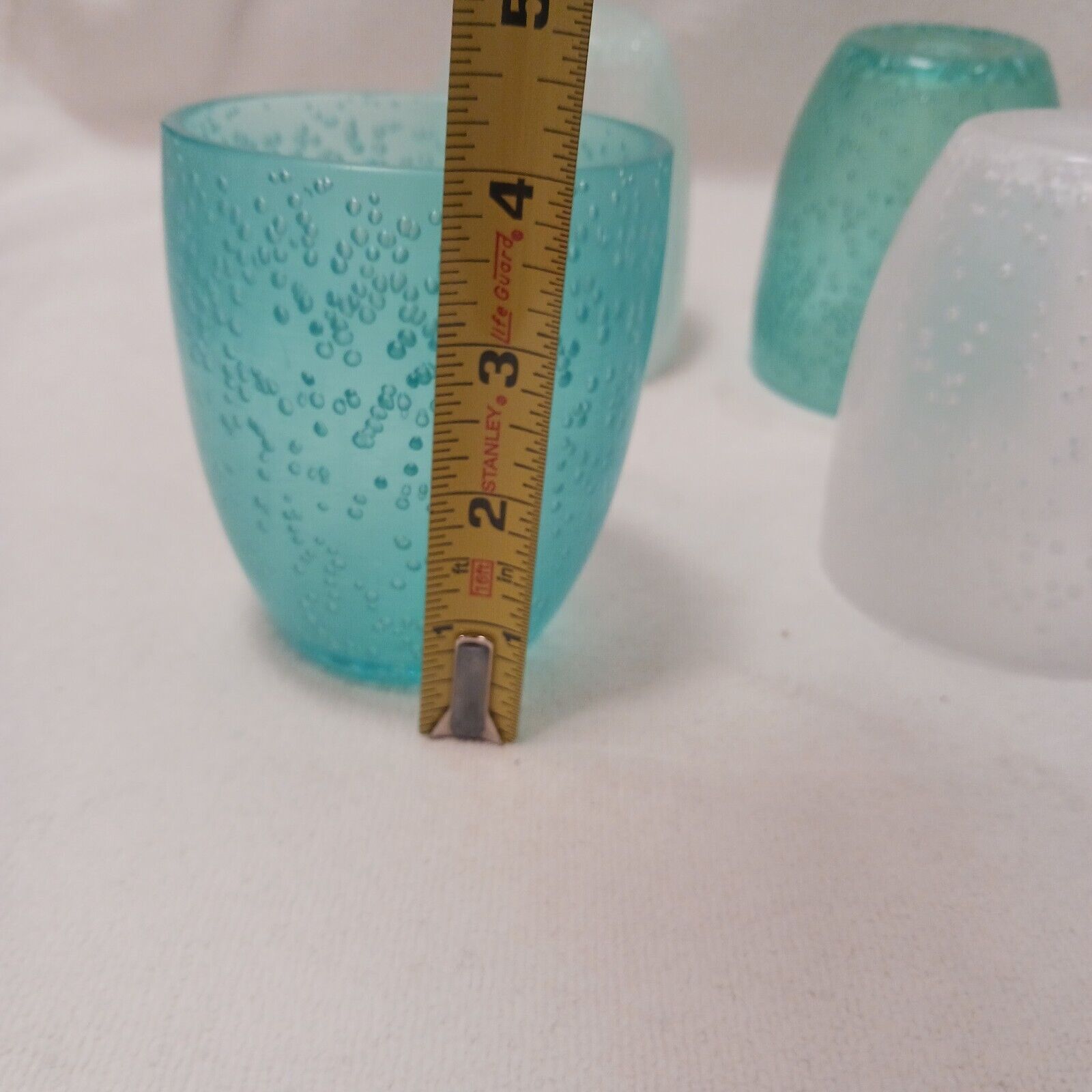 Other 4 Frosted Turquoise Drinking Tumbler BUBBLES Non-Breakable Size ONE SIZE - 16 Thumbnail