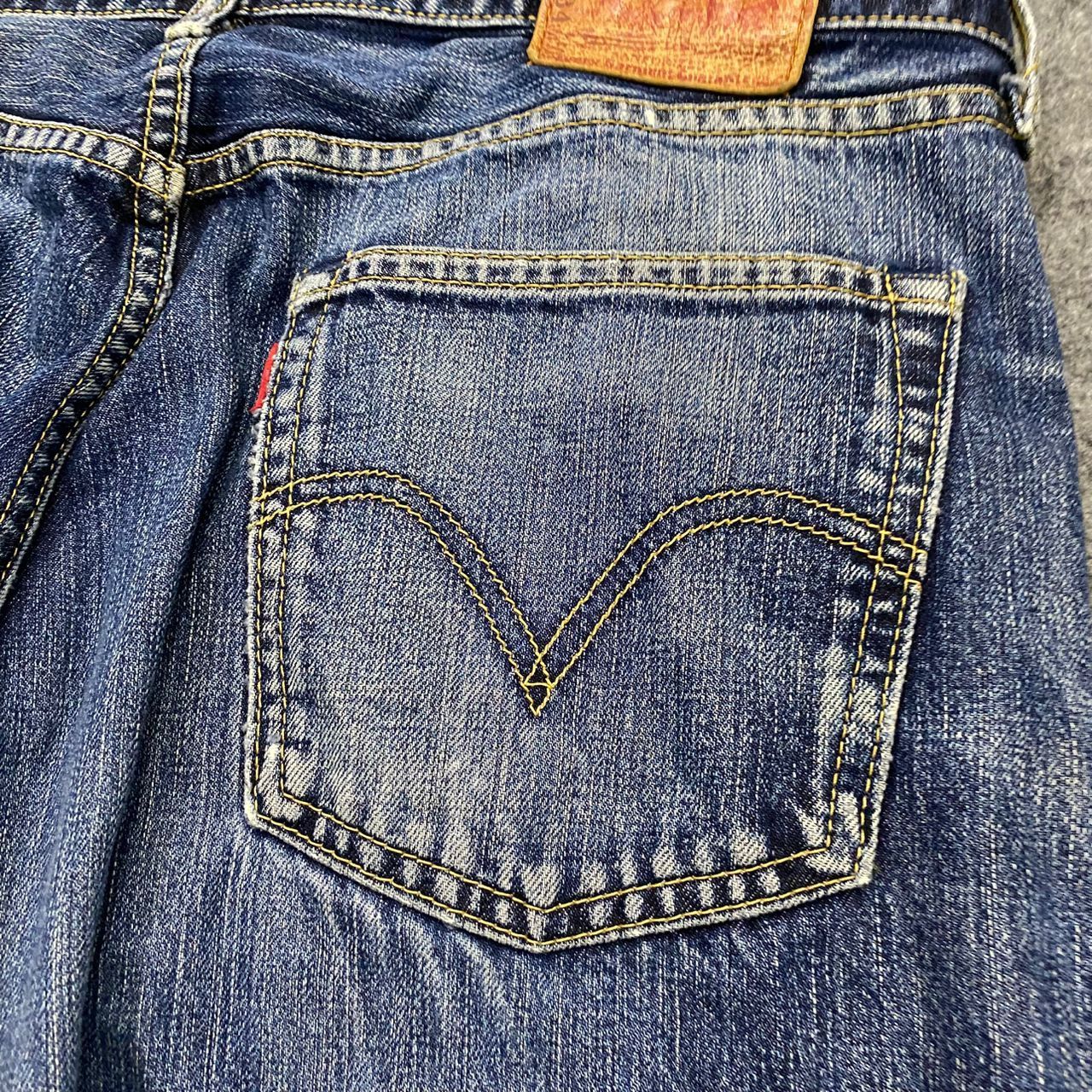 Levi's 💥Vintage Levis 503 Patchwork Denim Kurt Cobain Style Size US 36 / EU 52 - 16 Thumbnail