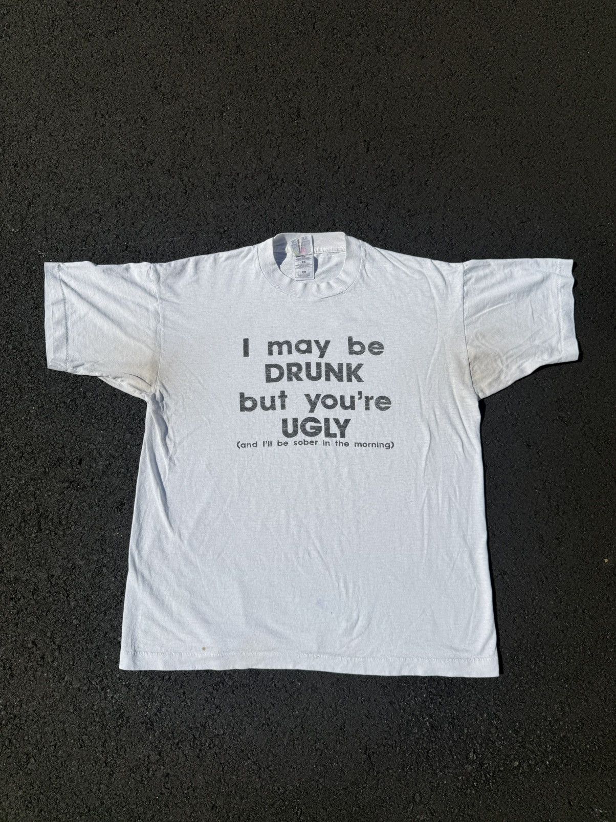 Vintage I may be drunk vintage tee Size US M / EU 48-50 / 2 - 1 Thumbnail