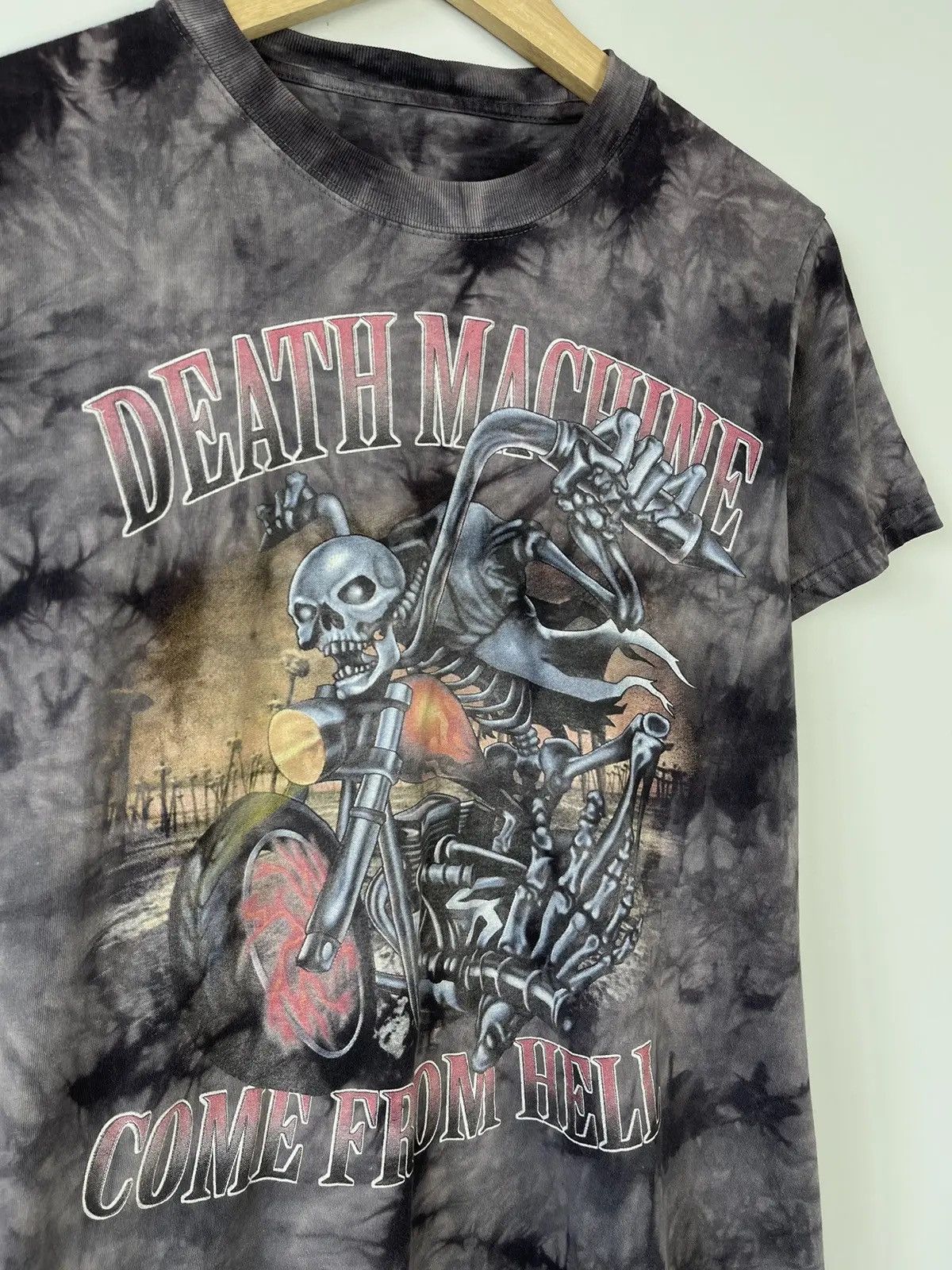 Band Tees Vintage Y2k Dead Machine Skull Tee Biker Size US S / EU 44-46 / 1 - 3 Thumbnail