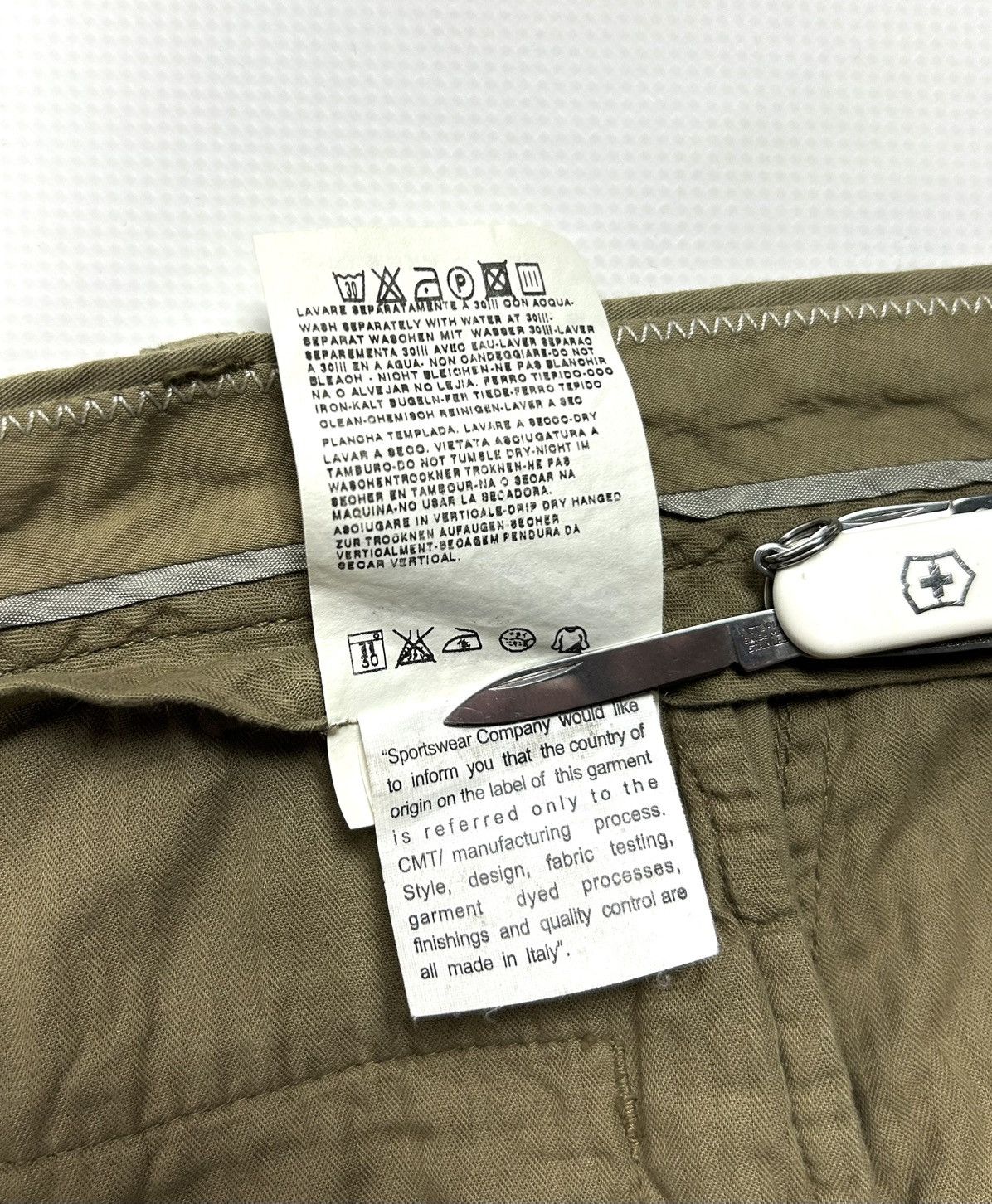 C.P. Company Archive C.P. Company Casual Khaki Pants Trousers Men’s M/L Size US 33 - 16 Thumbnail