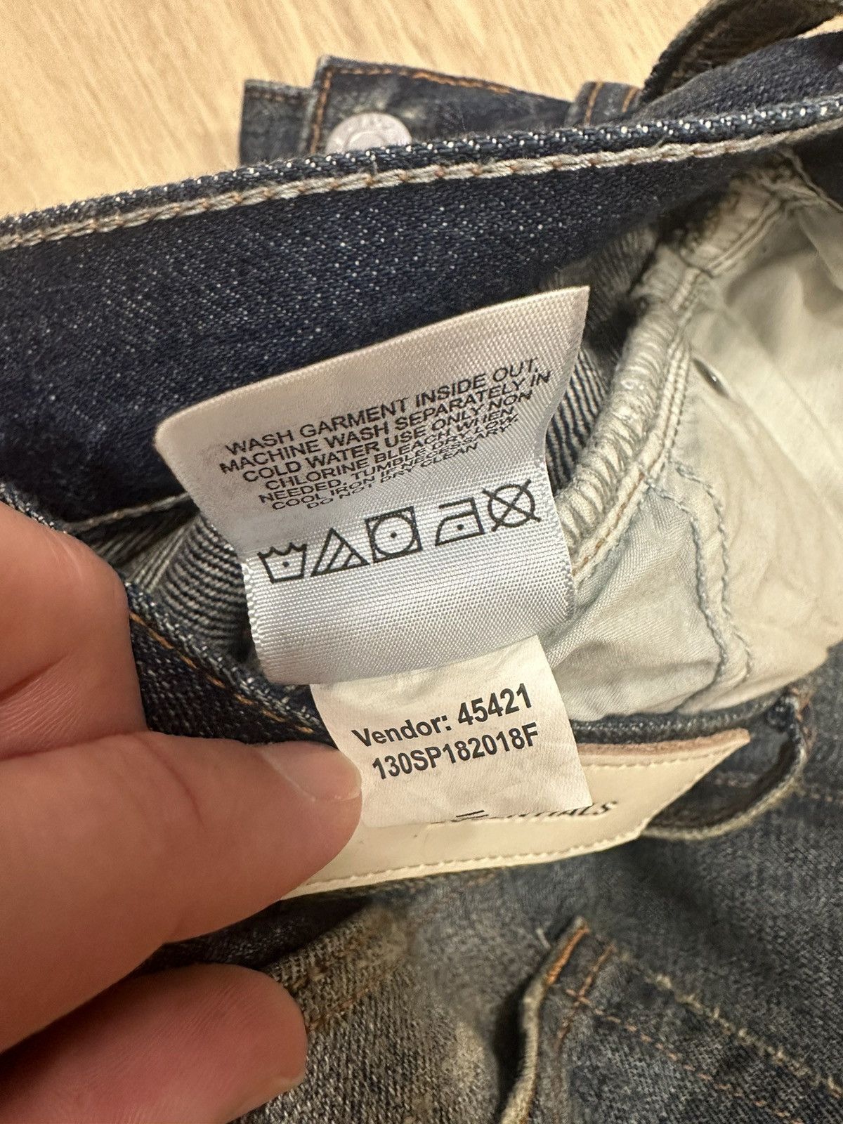 Fear of God FOG Pacsun Essentials denim - 30 Size US 30 / EU 46 - 8 Thumbnail