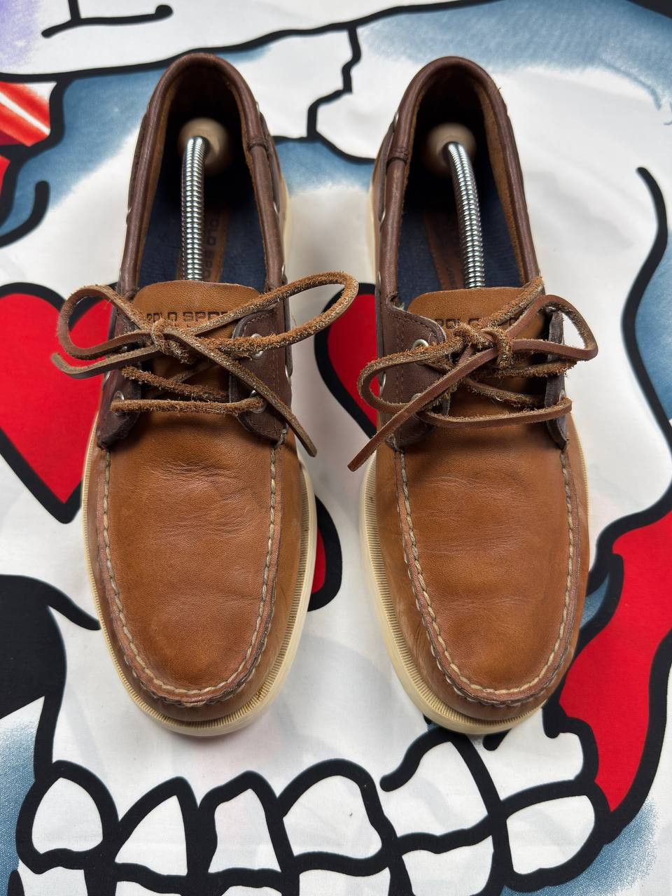 Polo Ralph Lauren Polo Sport PRL Streatwear Merton Shoes Deep Saddle Tan Size US 9.5 / EU 42-43 - 2 Thumbnail