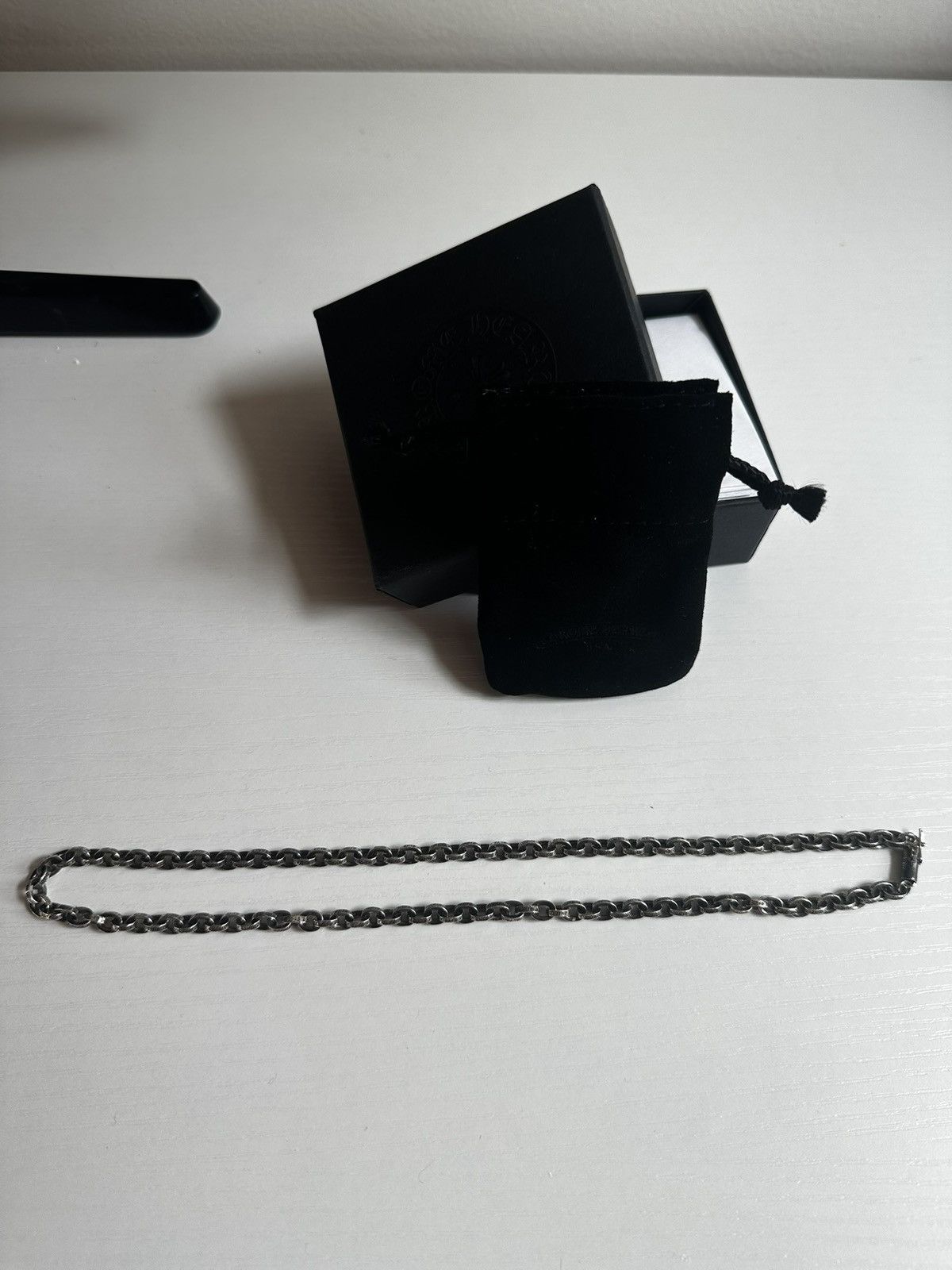 Chrome Hearts Chrome Hearts Paper Chain Necklace 24” Size ONE SIZE - 1 Thumbnail