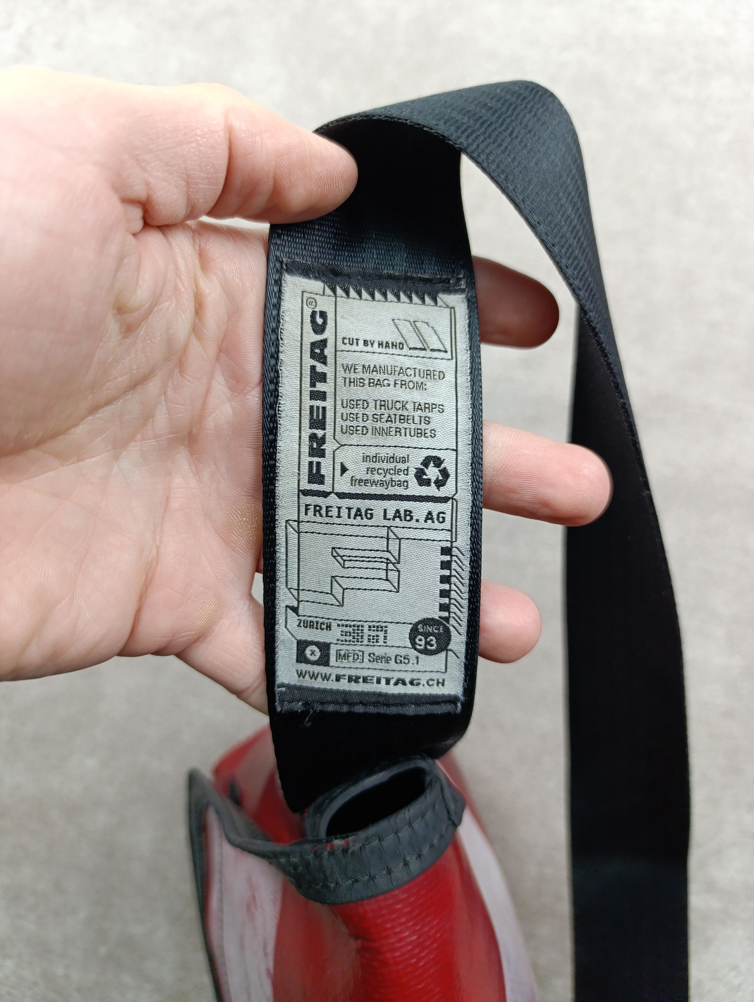 Freitag FREITAG SERIA G5.1 SINCE 93 CLASSIC VINTAGE MESSENGER BAG Size ONE SIZE - 12 Thumbnail