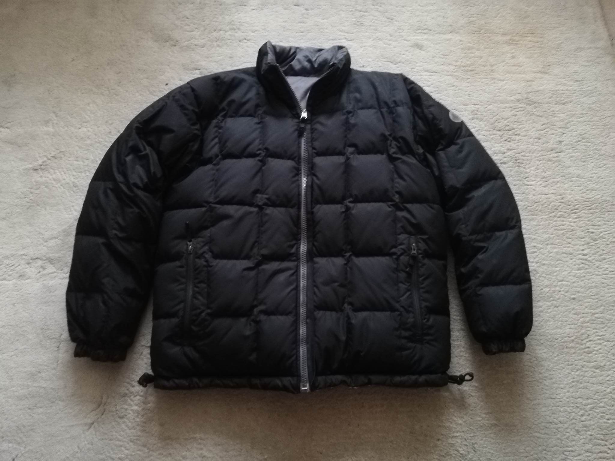 image of Vintage Nike Acg Reversible Black Puffer Down Jacket, Men's (Size Large)