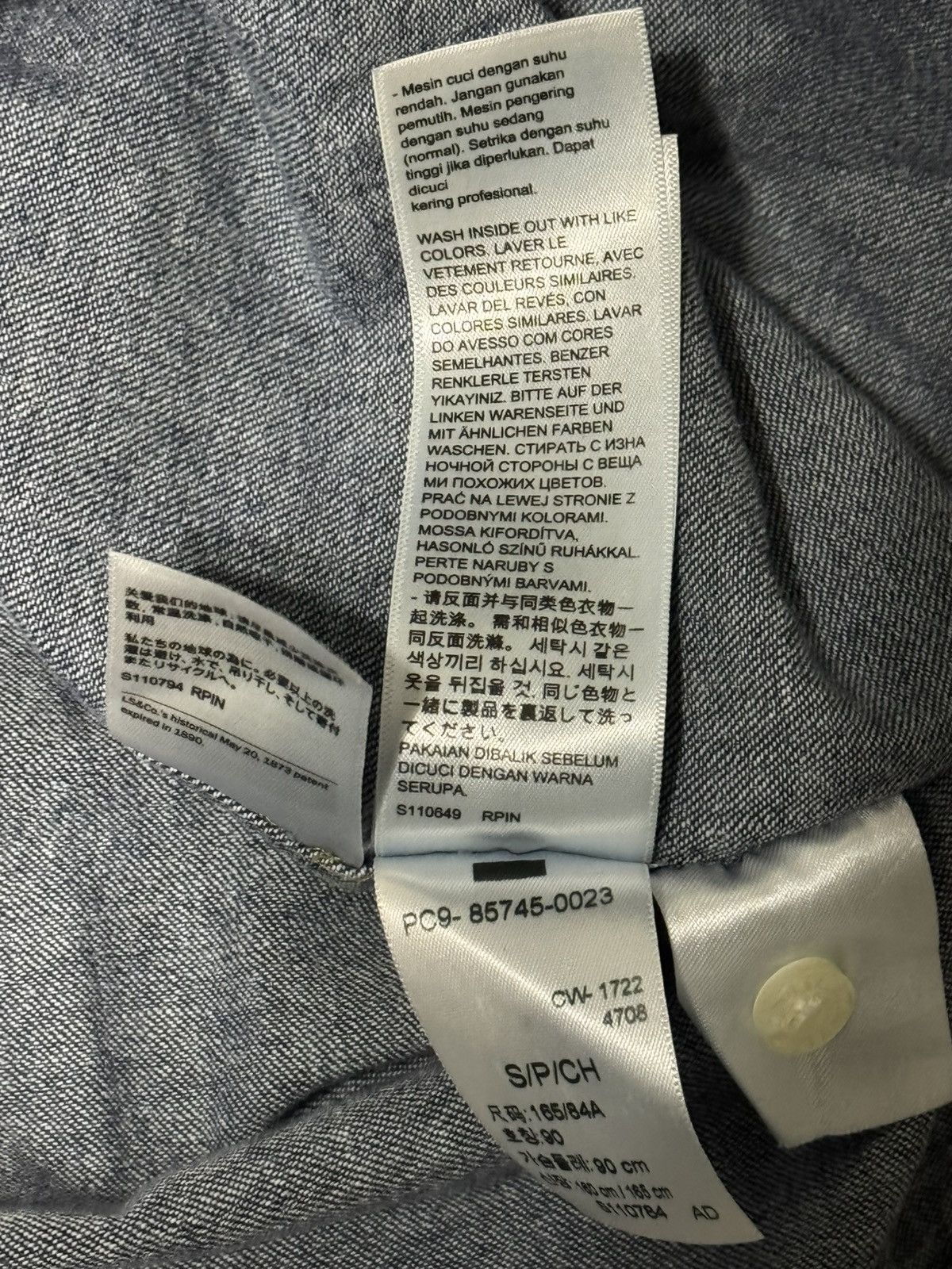 Levi's Levi’s Western Denim Shirt Size US S / EU 44-46 / 1 - 6 Thumbnail