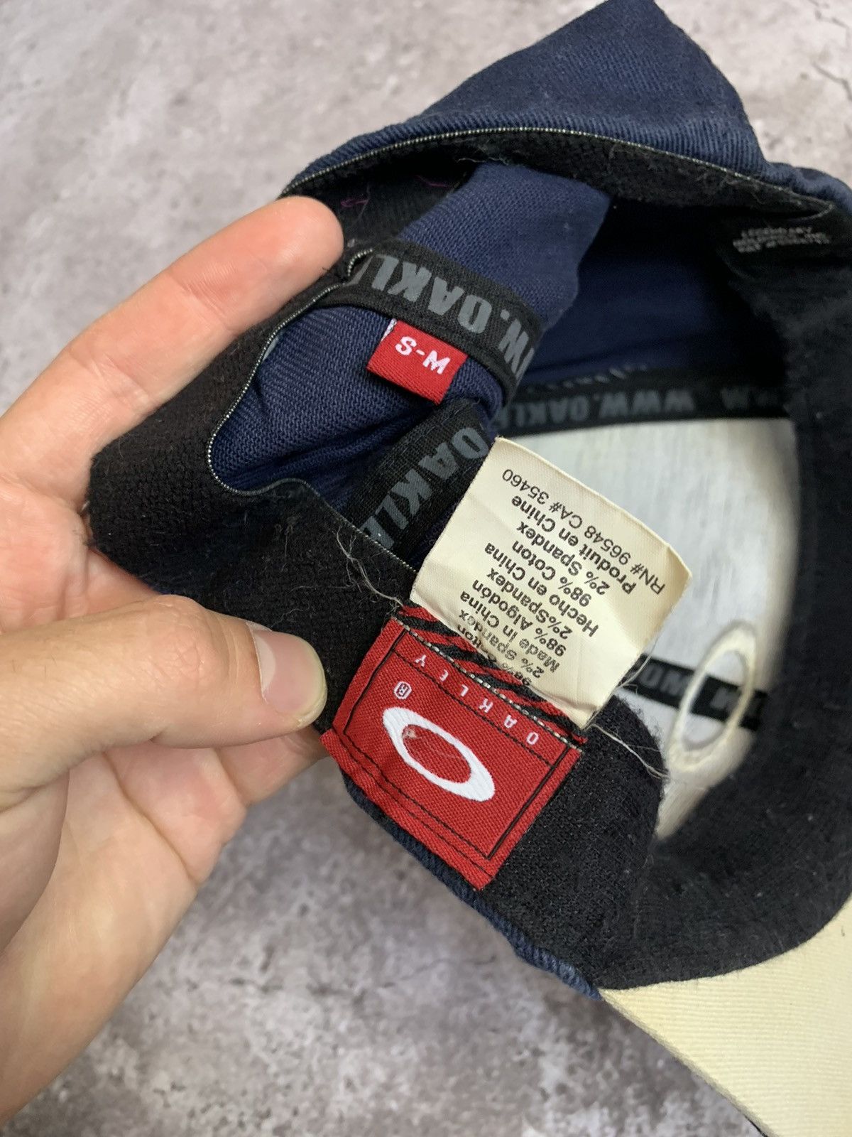 Oakley × Vintage Y2K Oakley Software Snapback Hat CAP Size ONE SIZE - 8 Thumbnail